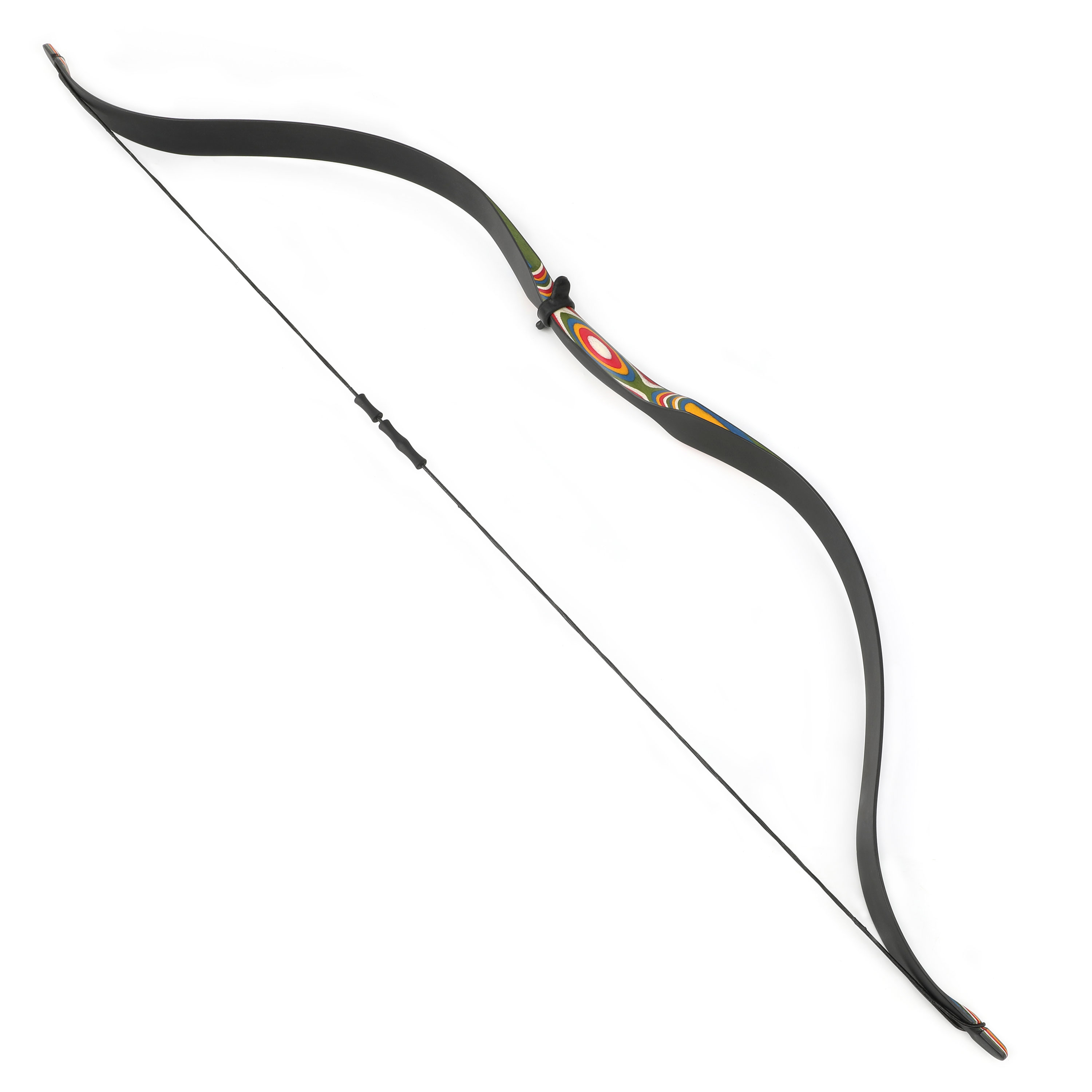 37" Youth Traditional Recurve Bow, 15lbs Lightweight Archery for Kids