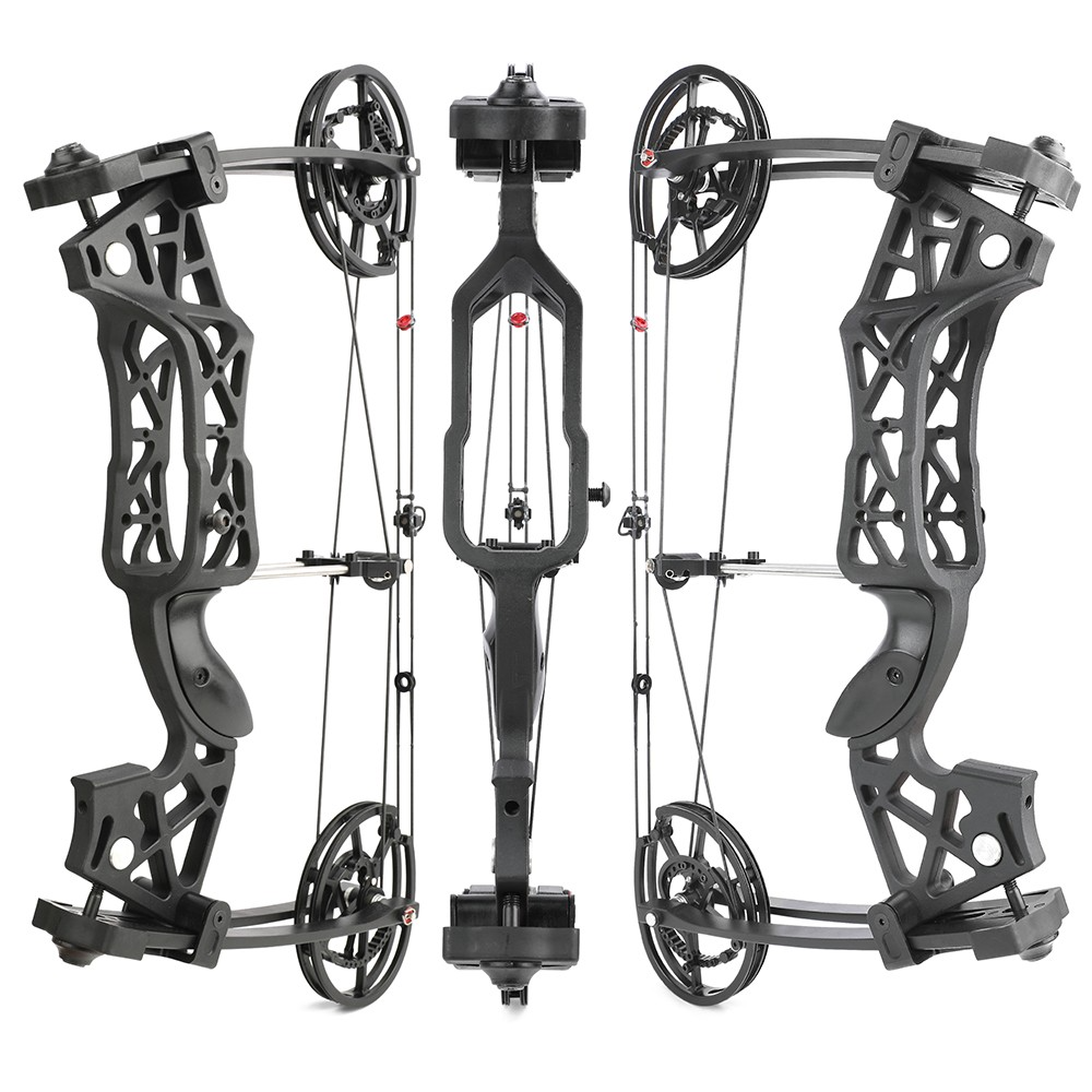 Nighthawk Archery Steel Ball Dual-use Compound Bow 40-65lbs Hunt RH LH