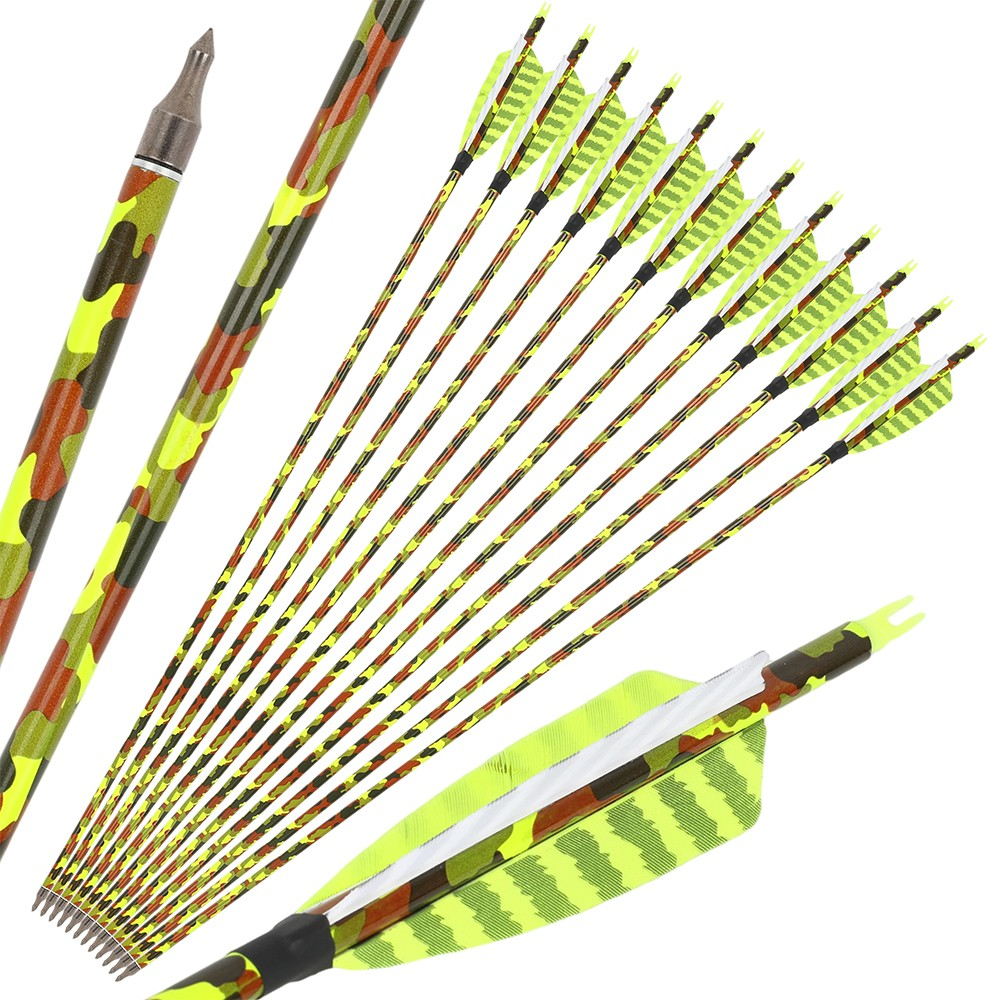 [Copy]Pure Carbon Arrows 32" Shafts 250-400 Spine ±.003" Straightness