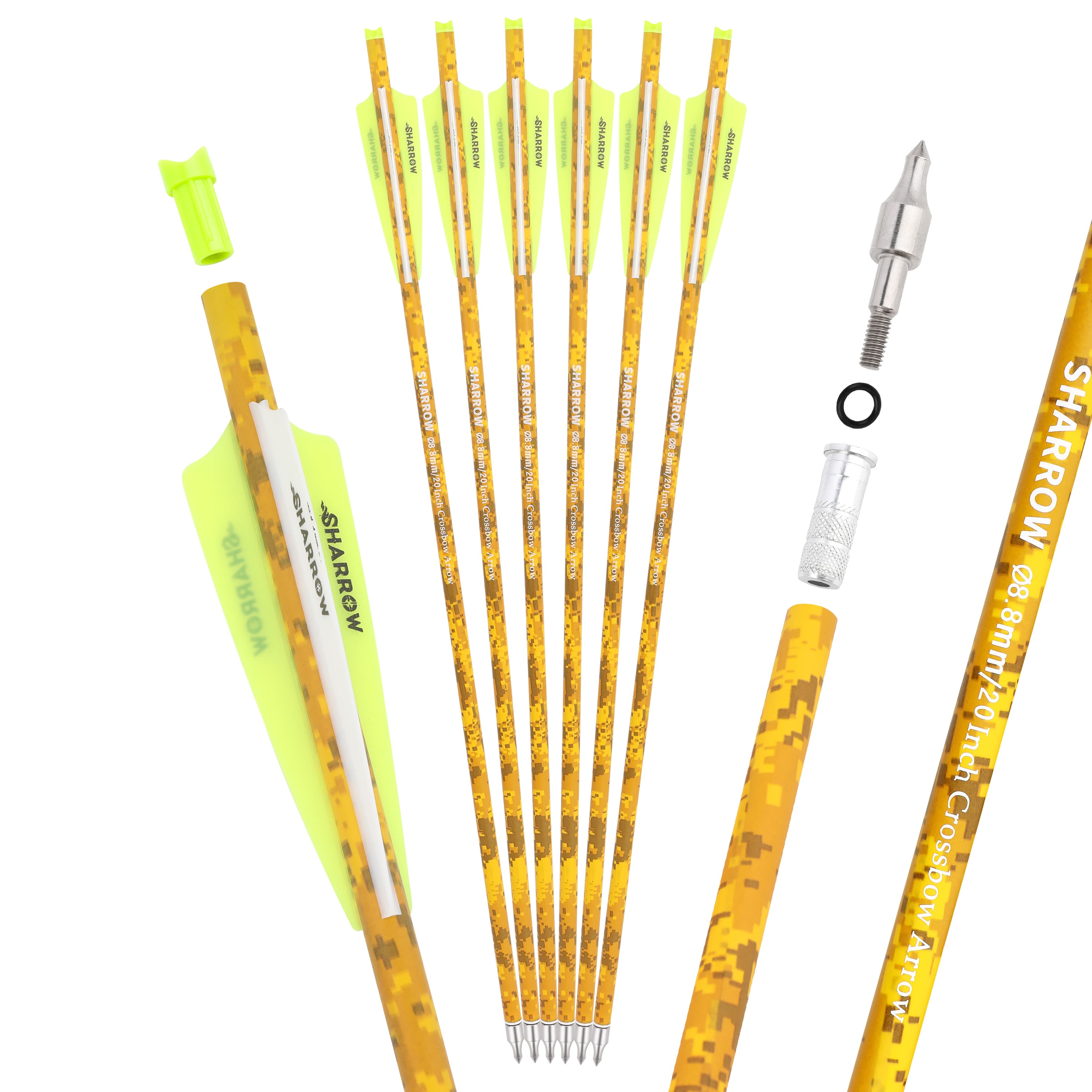 12 X 16'' 18’‘ Archery Bolts Carbon Arrow Bow Hunting Shooting