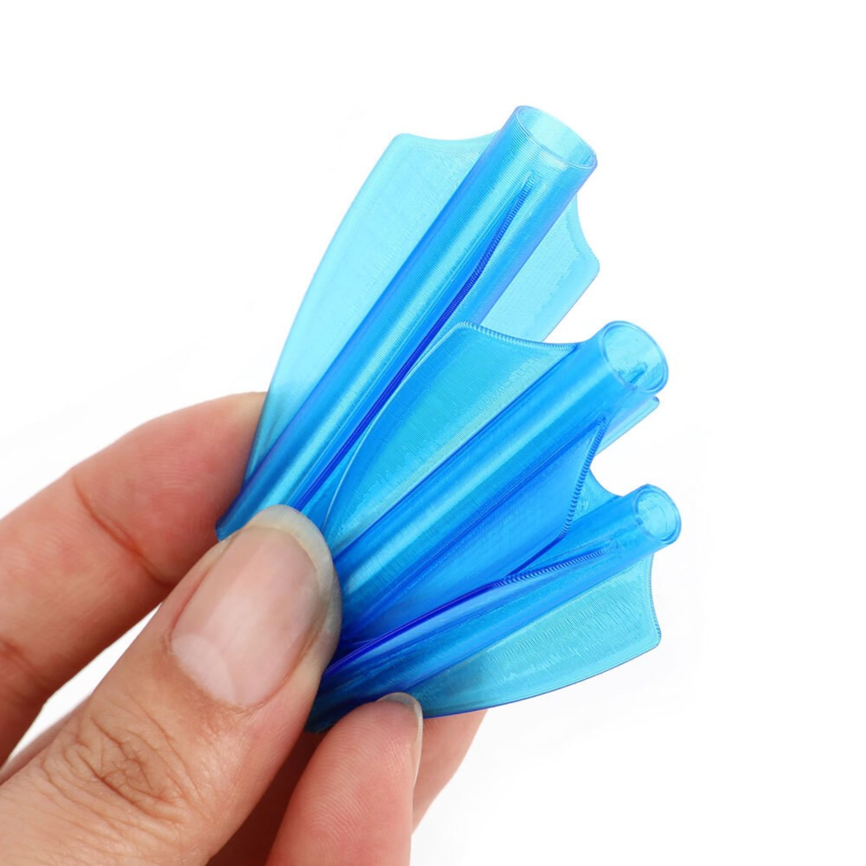 AMEYXGS 1.75" One-Piece Arrow Vanes for 4.0/6.0/7.6mm Shafts (50 Pack)