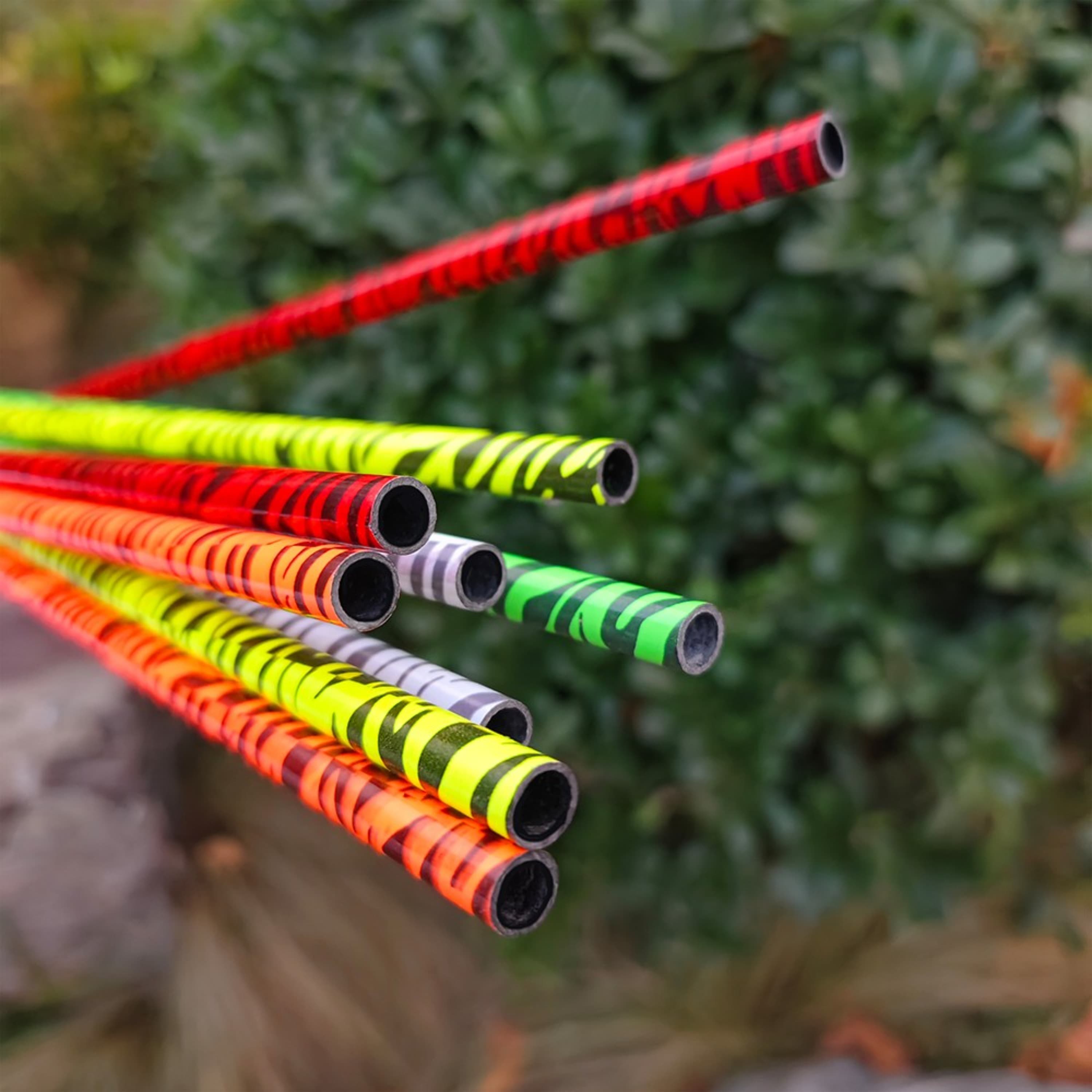 30" Carbon Arrow Shafts ID 6.2mm for DIY Archery Shooting (12 Pack)