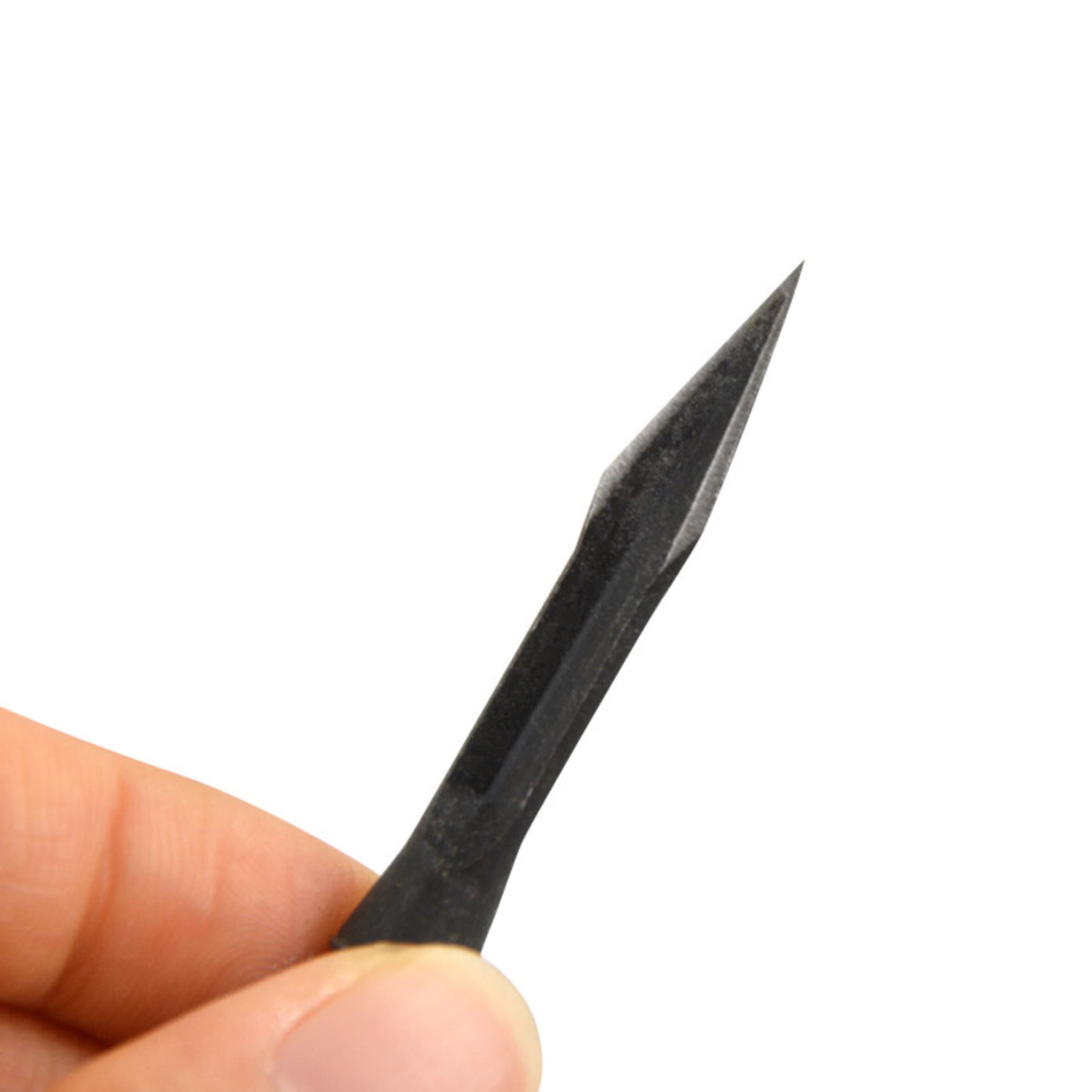 Carbon Steel Broadheads 112 Grain Hunting Arrow Tips (12 Pack)