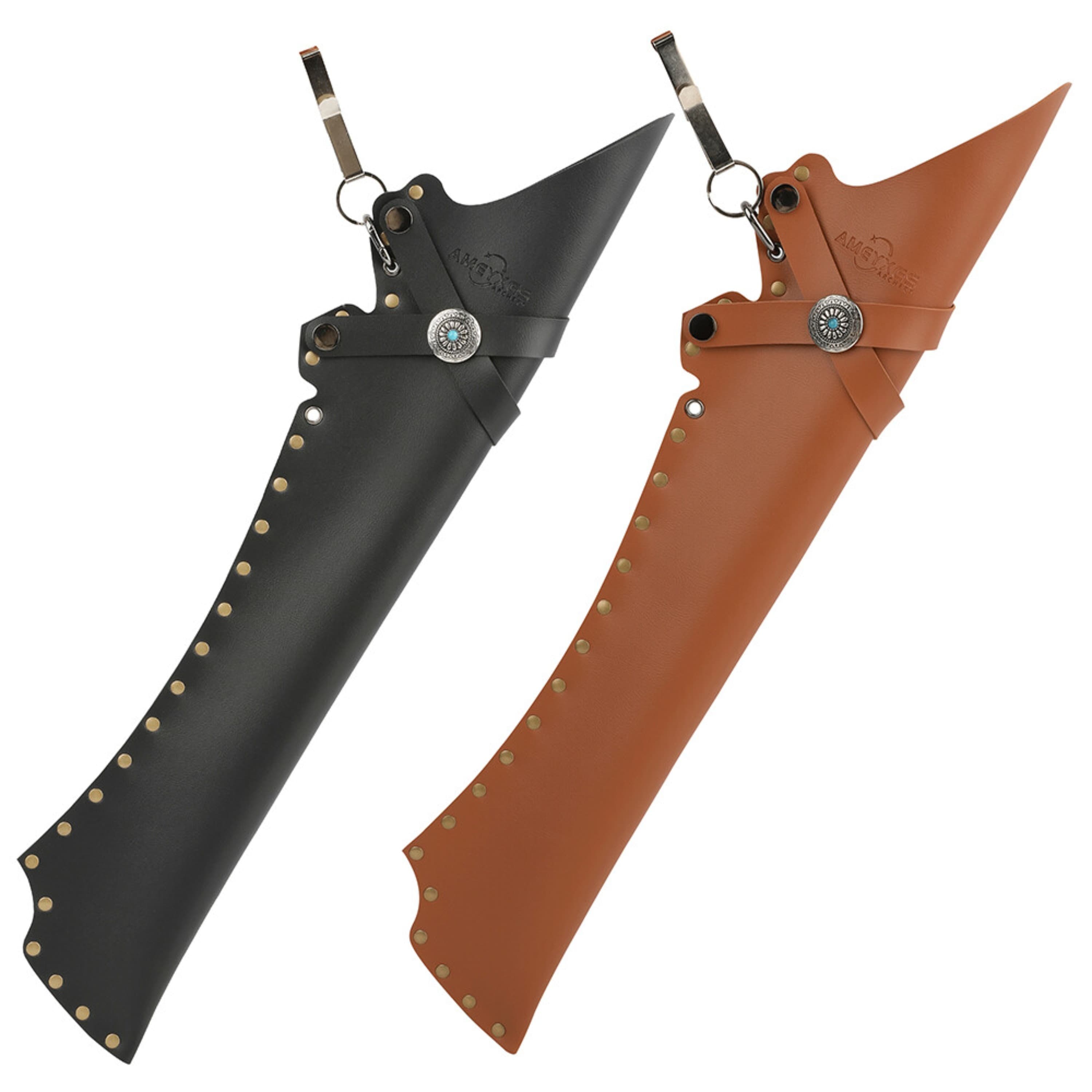 Traditional PU Leather Quiver Arrow Quiver RH/LH