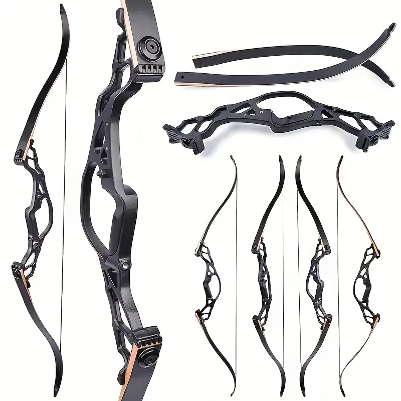 KAIMEI Tiger 62" Hunting Recurve Bow Takedown Bow Kit 40-60 lbs
