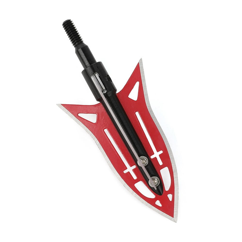 6pcs Fixed Blade Archery Broadheads Stainless Steel Point