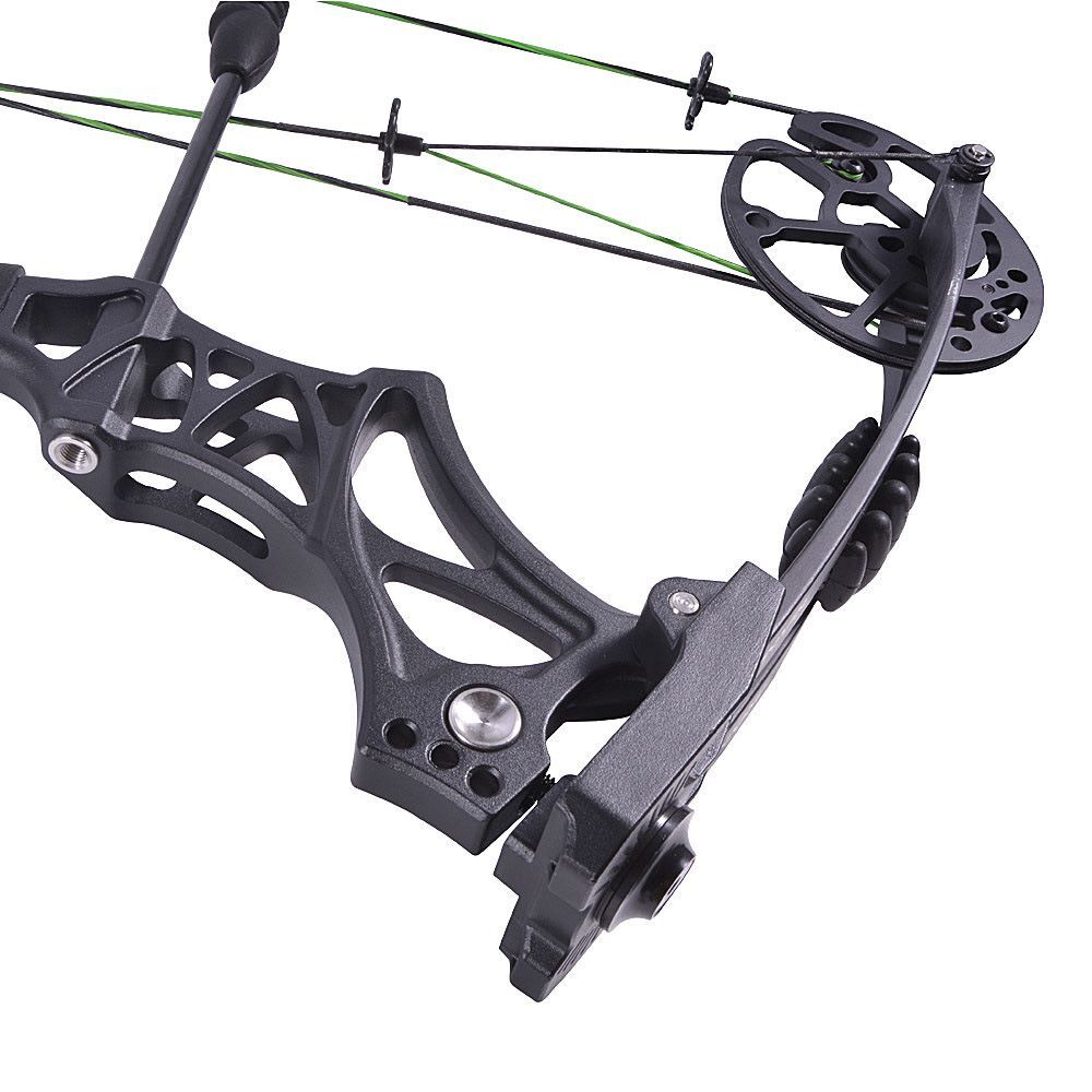 JUNXING M129 Compound Bow 30-70 lbs Hunting Kit for Adult RH