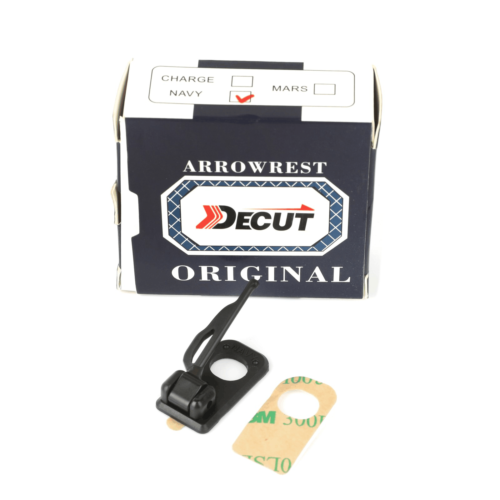 DECUT Archery Arrow Rest Stick-on Recuver Long Bow Plastic RH/LH