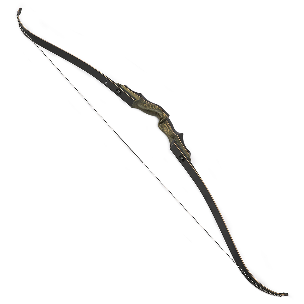 AMEYXGS 62" Wooden Takedown Recurve Bow Kit 20-55 lbs