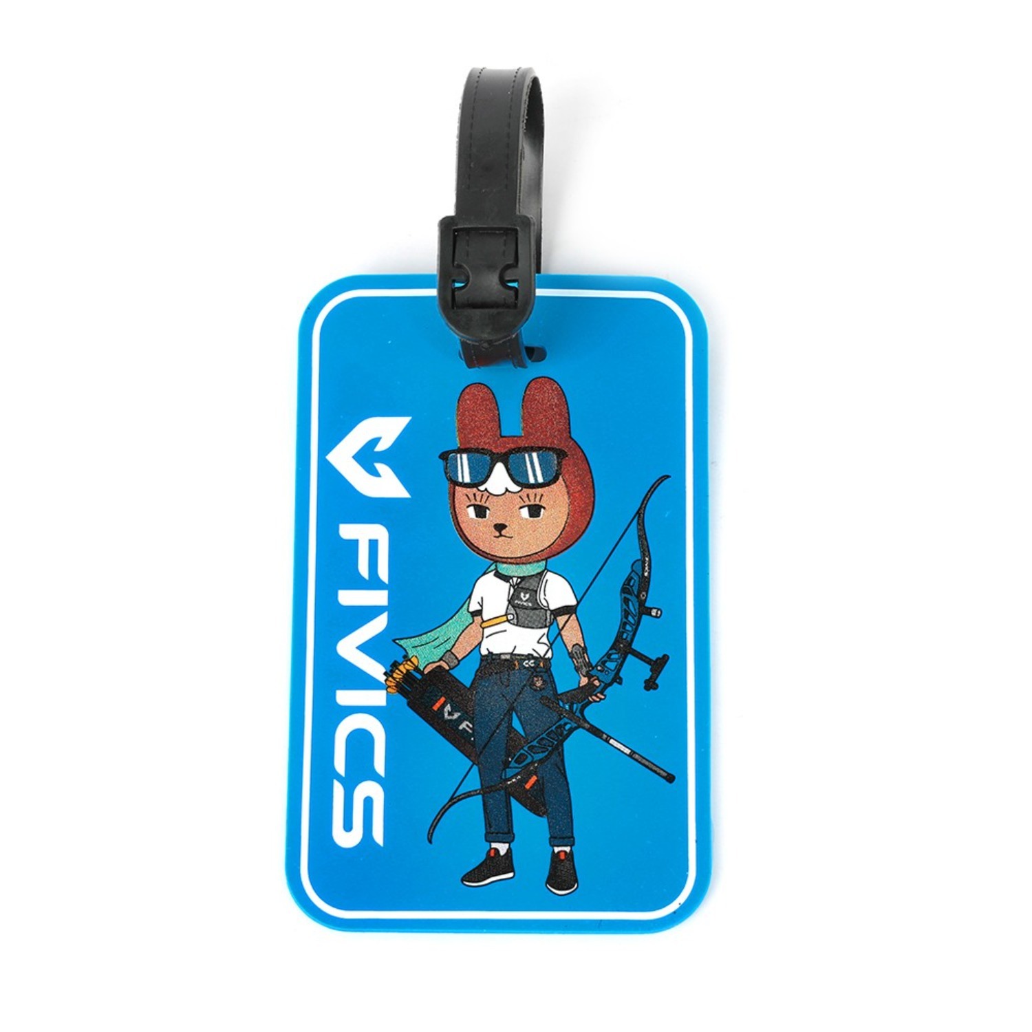 FIVICS Luggage Tags Archery Creative Keychain Pendant Backpack