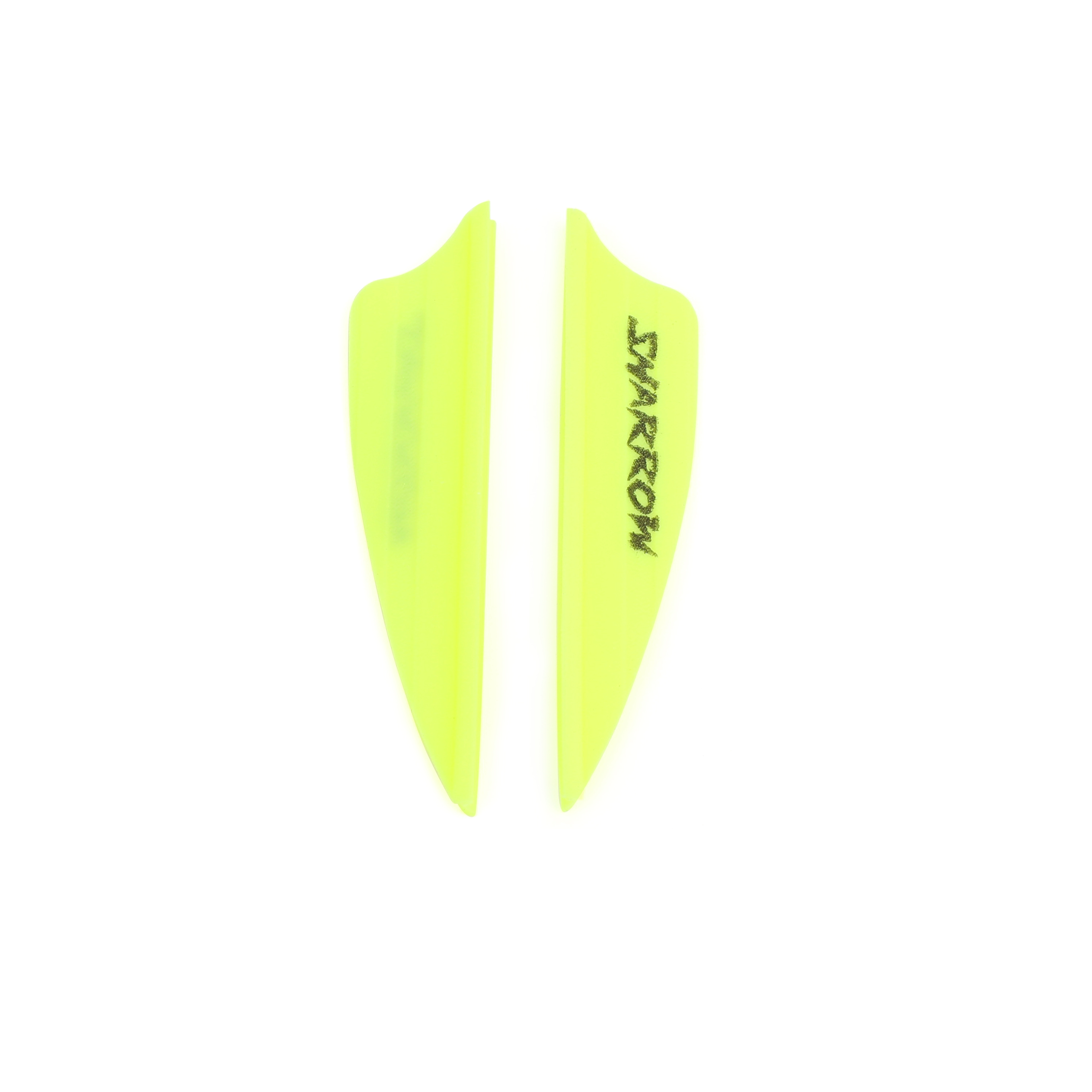 SHARROW 1.75" Shield Vanes for Target Archery (50 Pack)