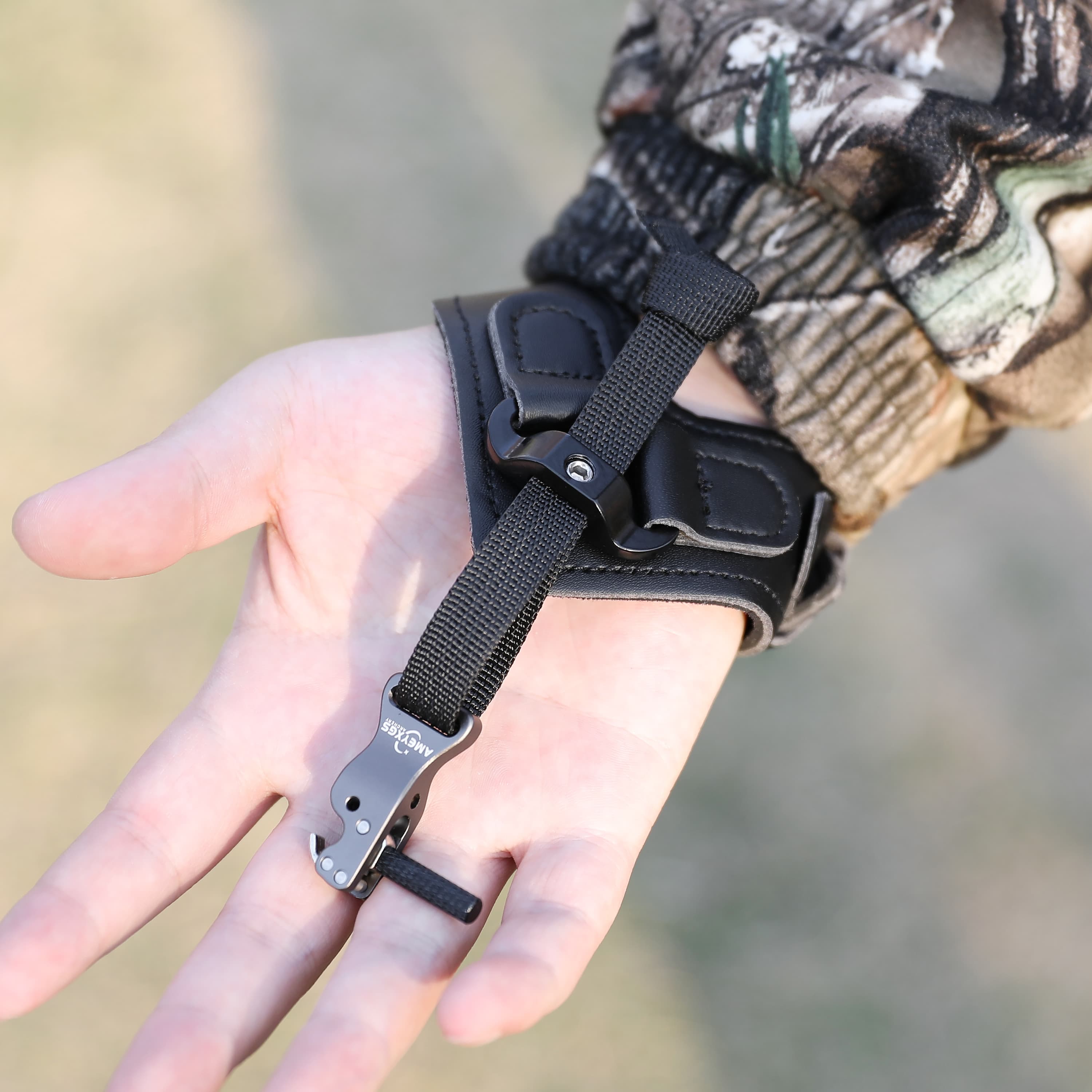 AMEYXGS K5 Open Hook Index Finger Release Wrist ReleaseCHN Archery