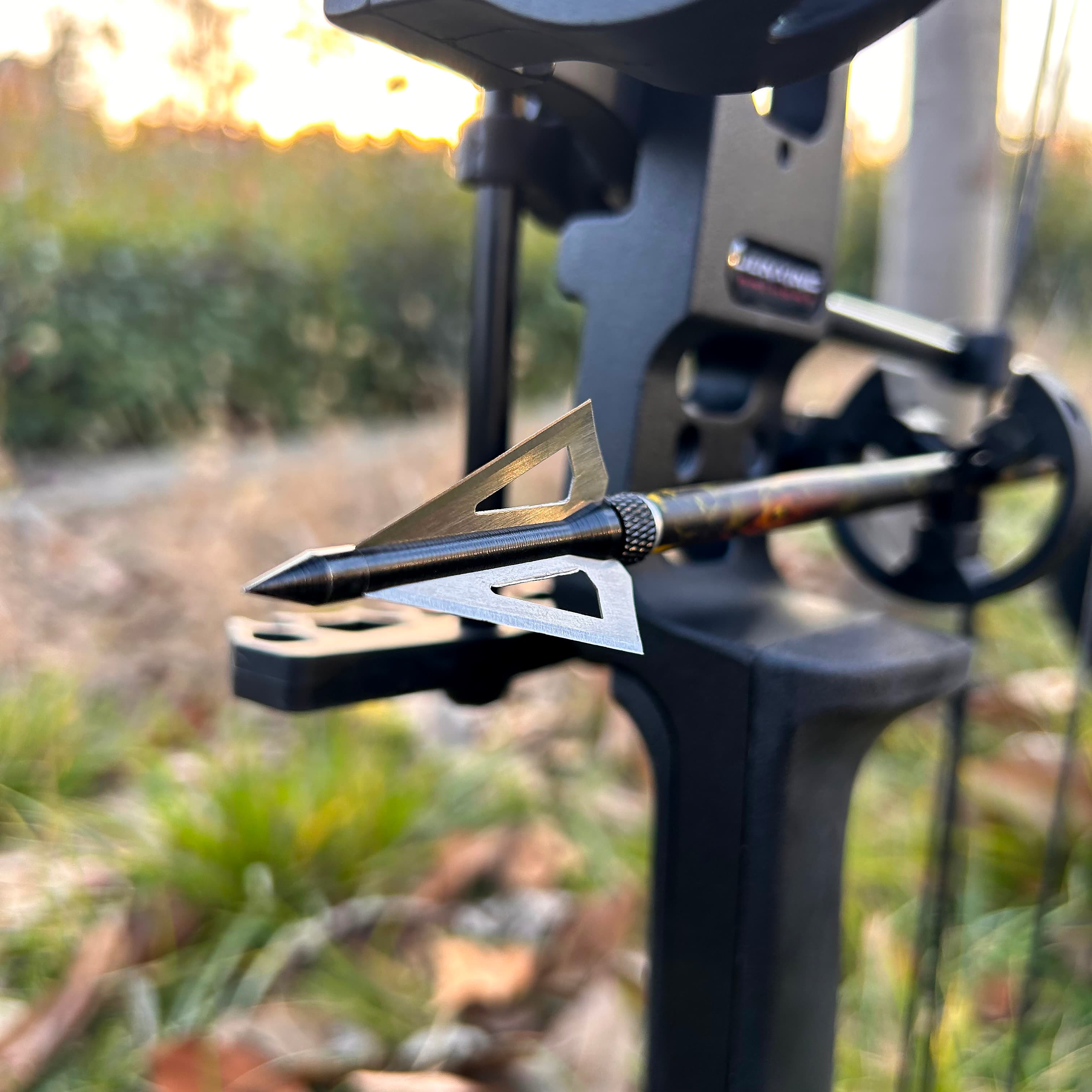 Archery 100 Grain 3 Blade Broadheads Stainless Steel for Hunting (12 Pack)-CHN Archery