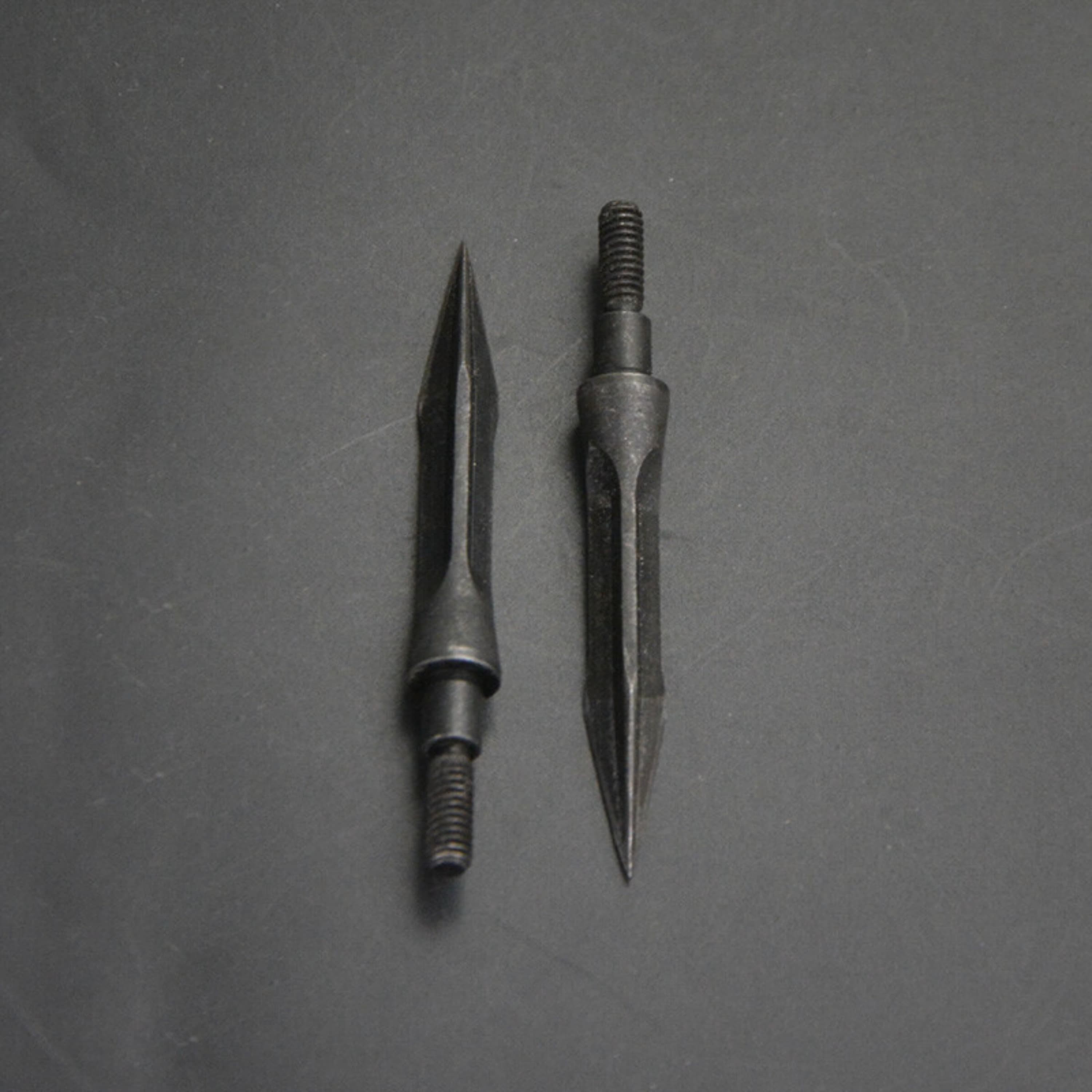 Carbon Steel Broadheads 112 Grain Hunting Arrow Tips (12 Pack)