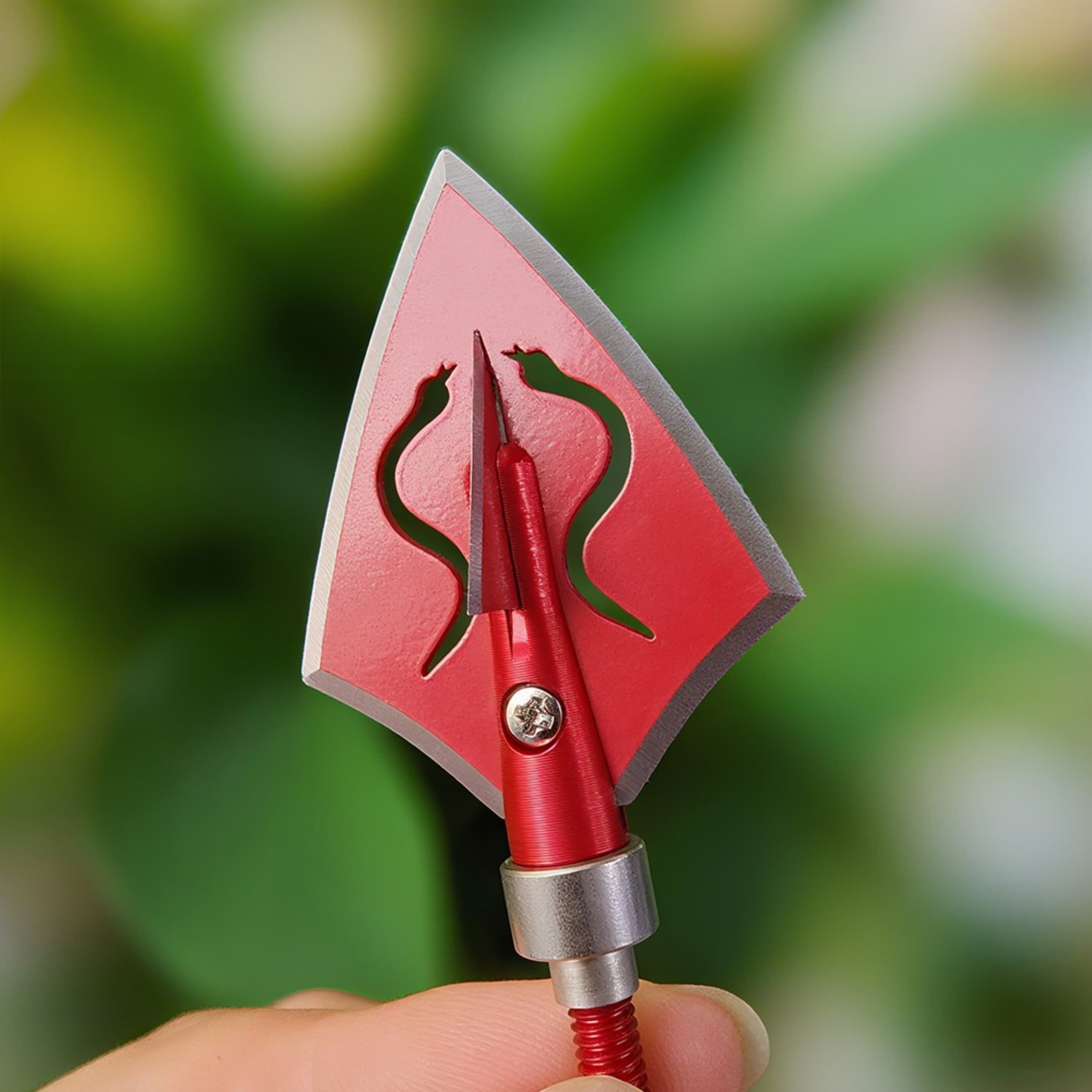 Arrowheads Broadheads Screw Tips Archery Target Points Field(12 Pack)