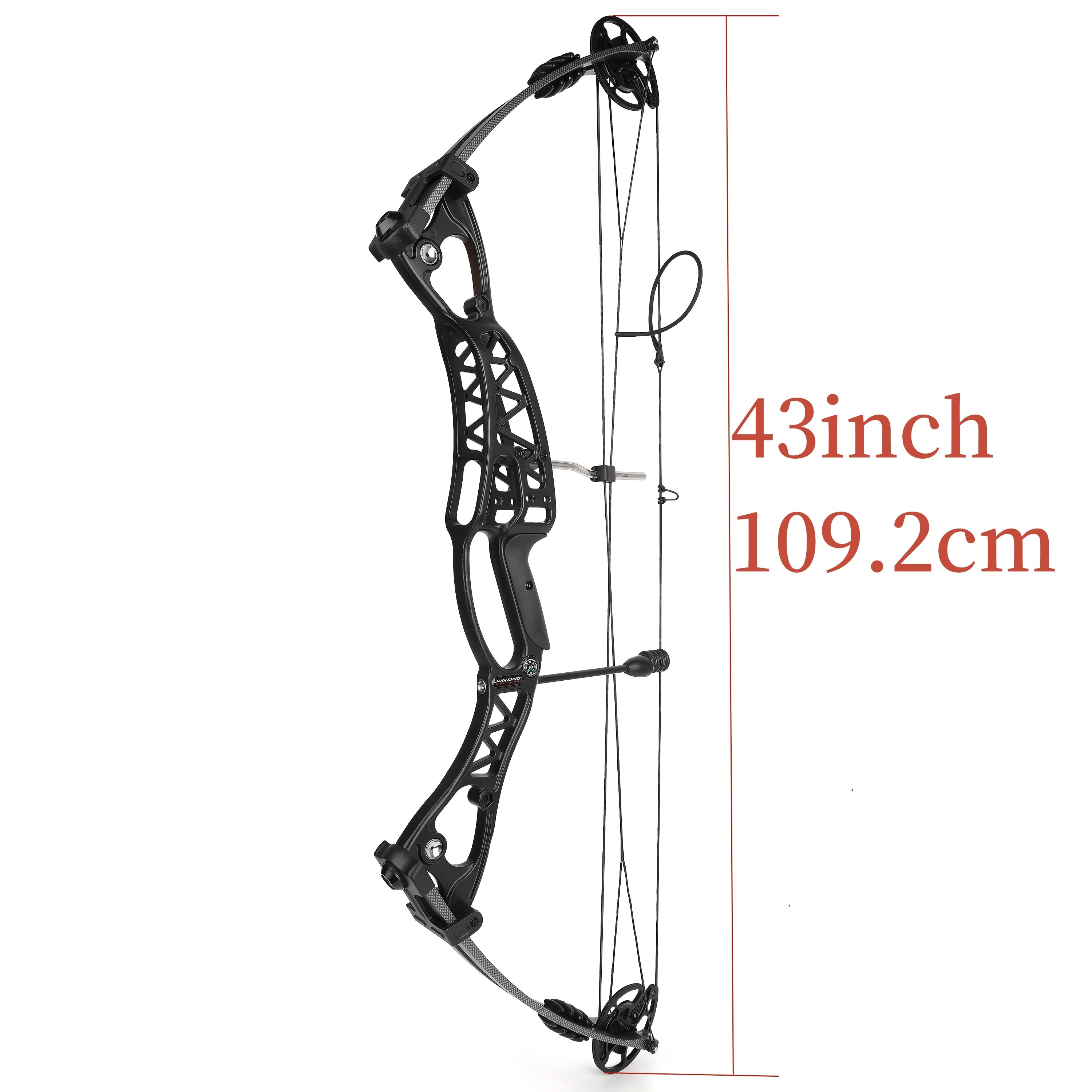 JUNXING M106 Compound Bow Adjustable Hunting Bow Complete Package 40-60 lbs