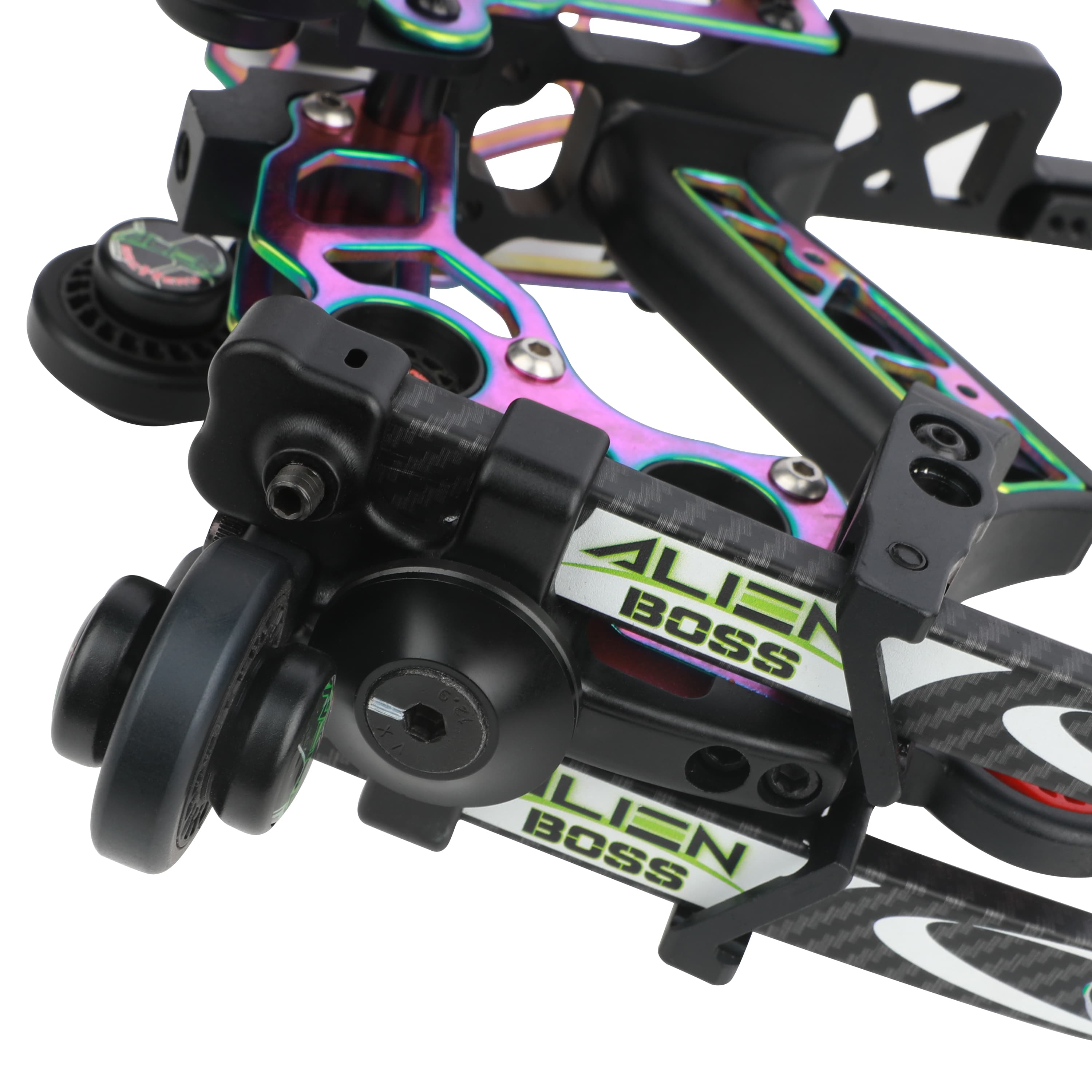 ALIEN SNAP DRAGON Small Compound Bow Steel Ball Bow Titanium 40-75 lbs-CHN Archery