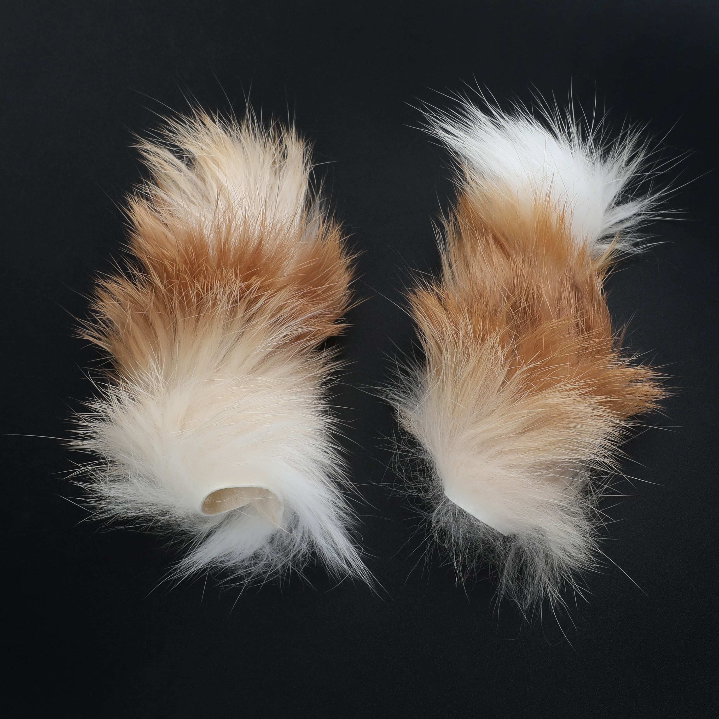 Rabbit Fur Bow String Silencers Traditional Archery (2 Pack)-CHN Archery