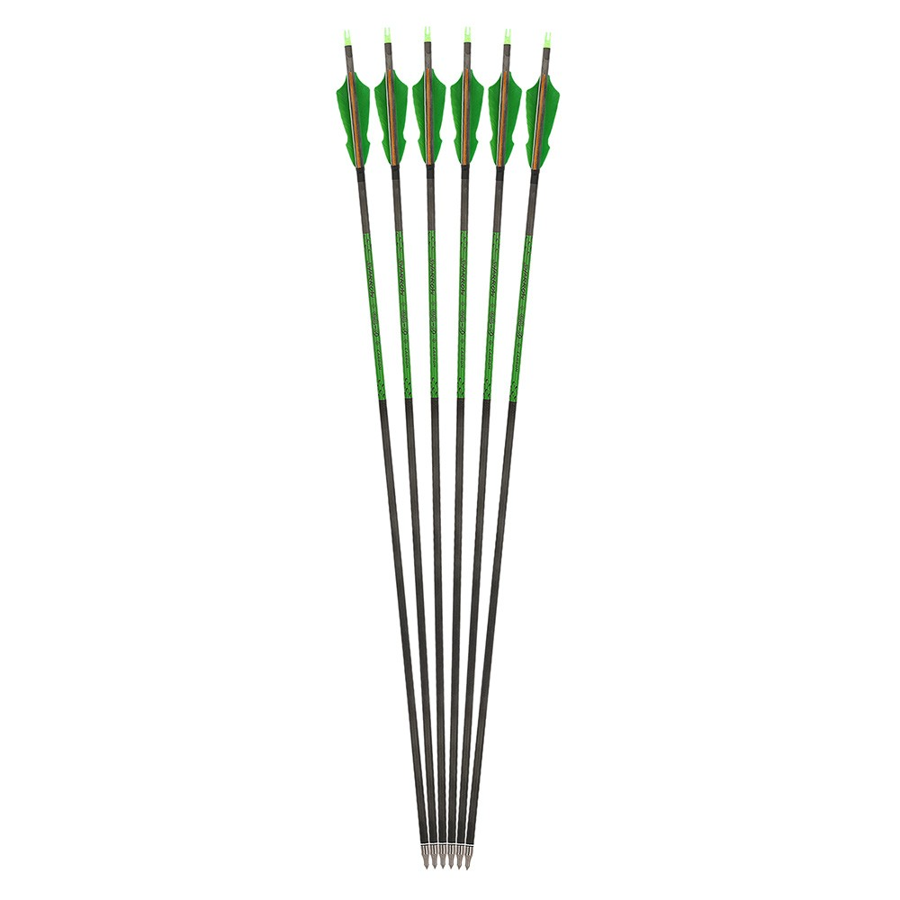 SHARROW 30" Pure Carbon Hunting Arrows Spine 300-800 12pcs