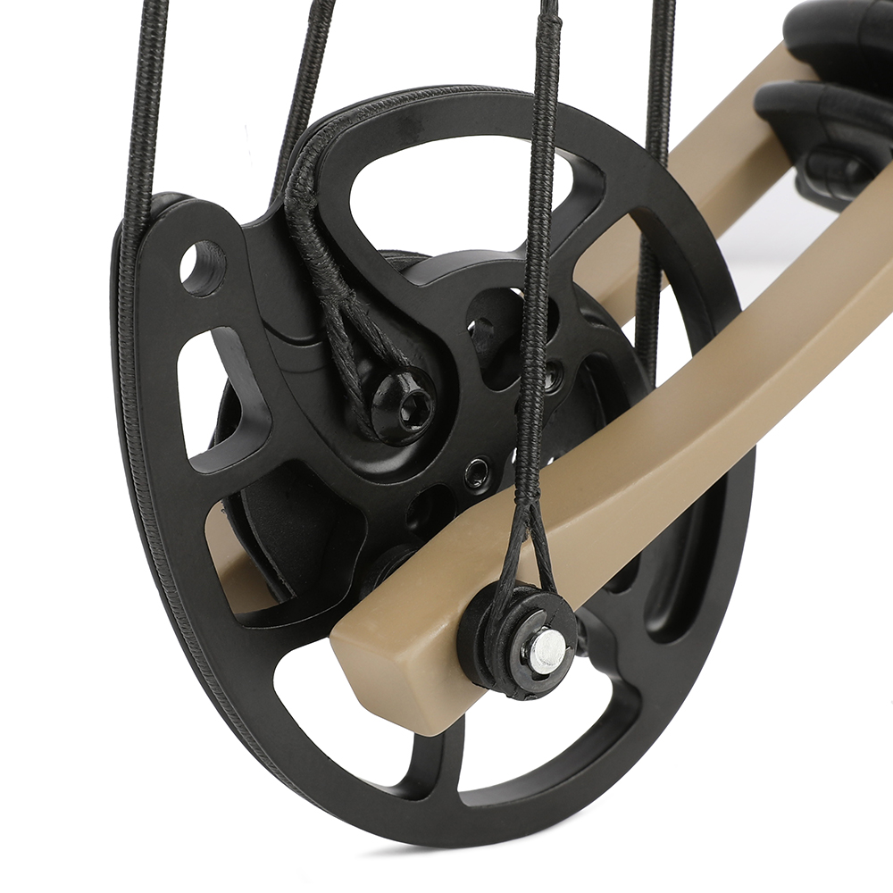 JUNXING Battleship Compound Bow and Arrows Hunting Bow 30-55 lbs 