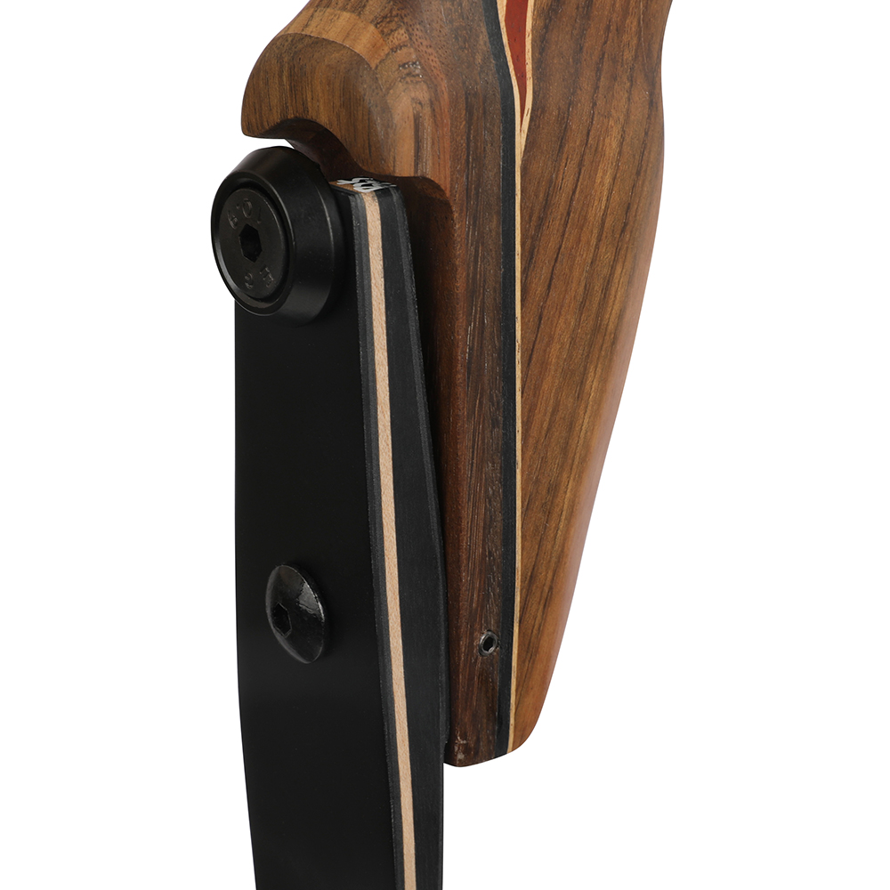 60" Traditional Recurve Bow 30-60lbs Longbow RH Hunting