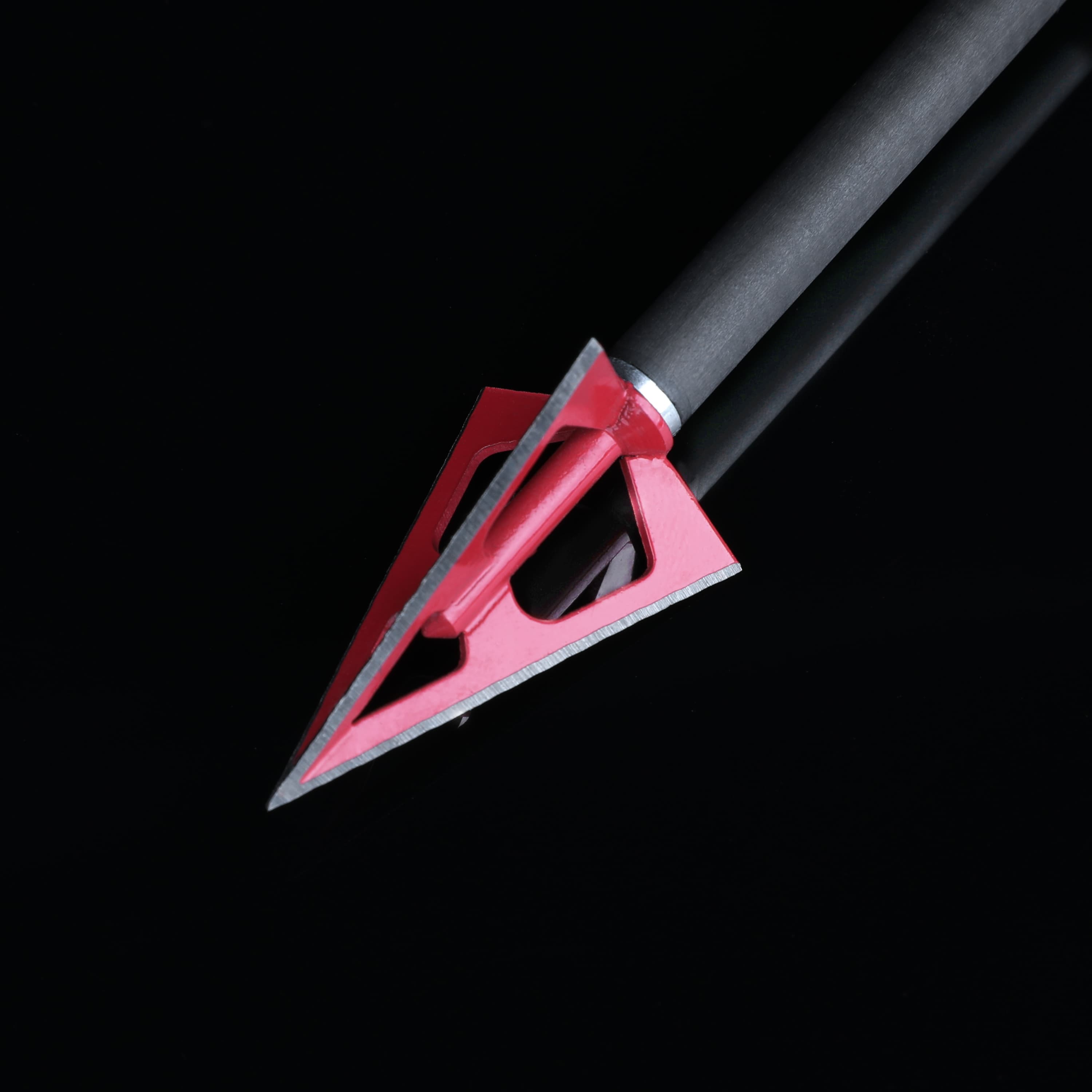 100 Grain Aluminum Fixed Blade Archery Broadheads 12 Pack