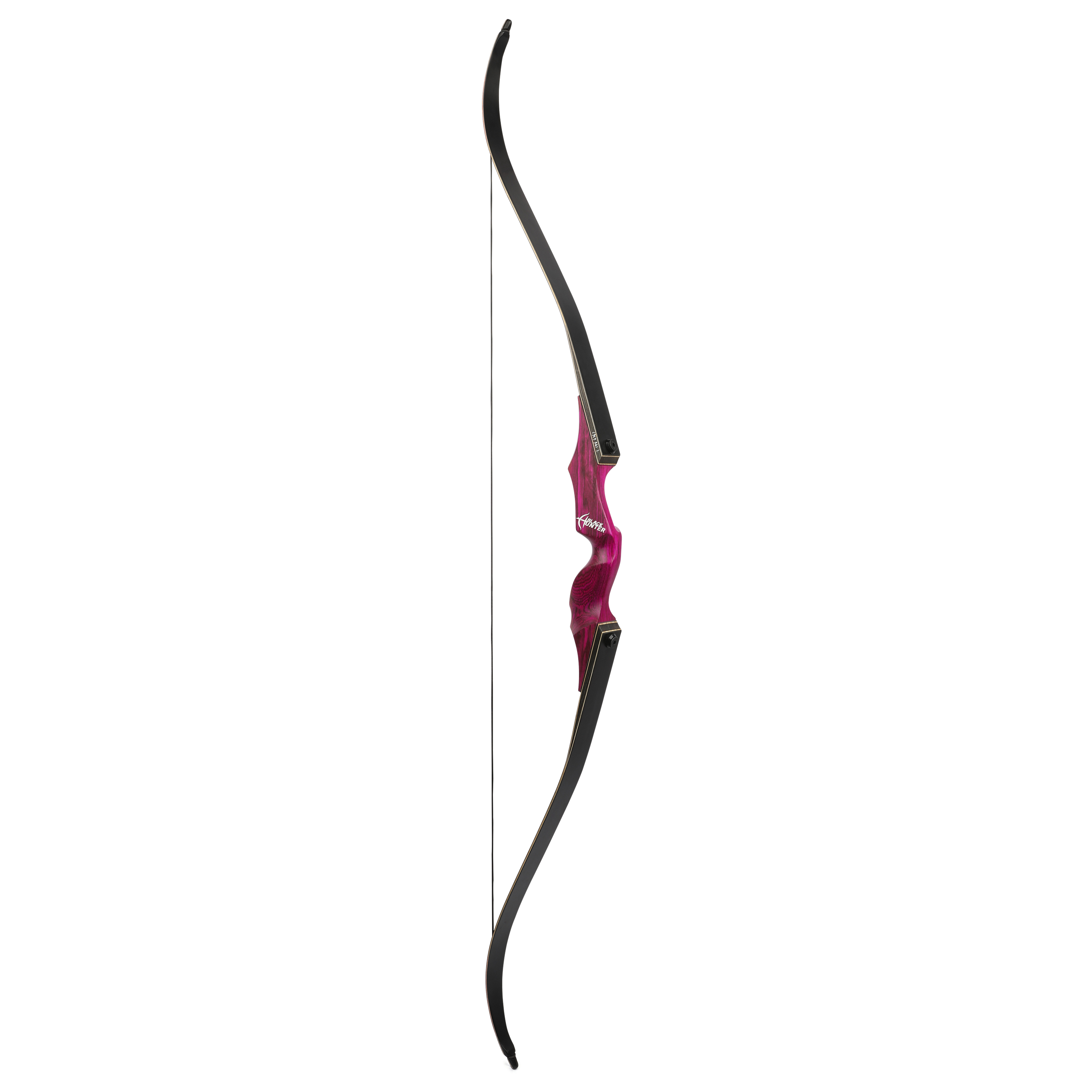 Black Hunter 60" Recurve Bow Takedown Hunting Bow 20-60 lbs RH/LH