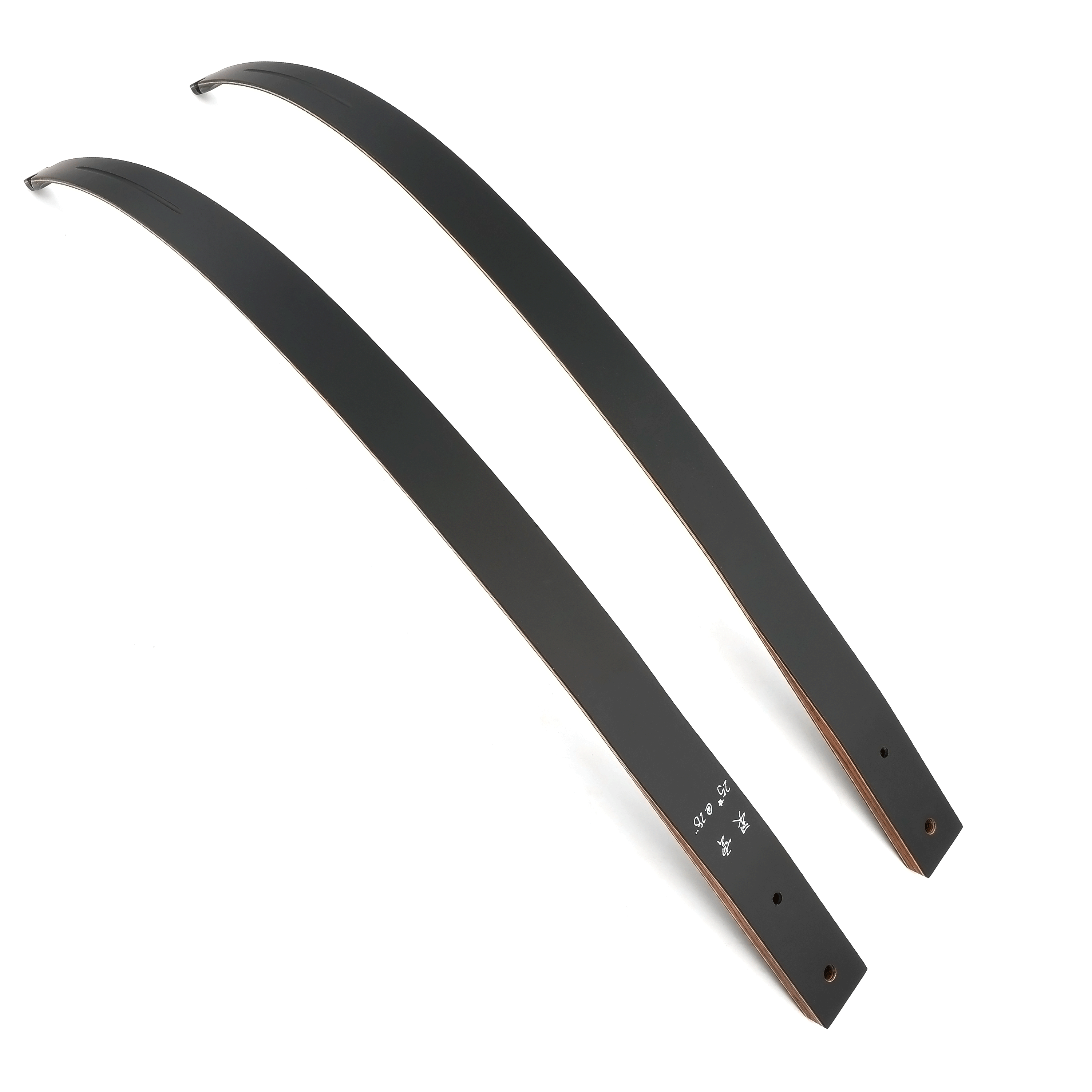 BLACK HUNTER 60" Traditional Metal Hunting Recurve Bow 20-55 lbs