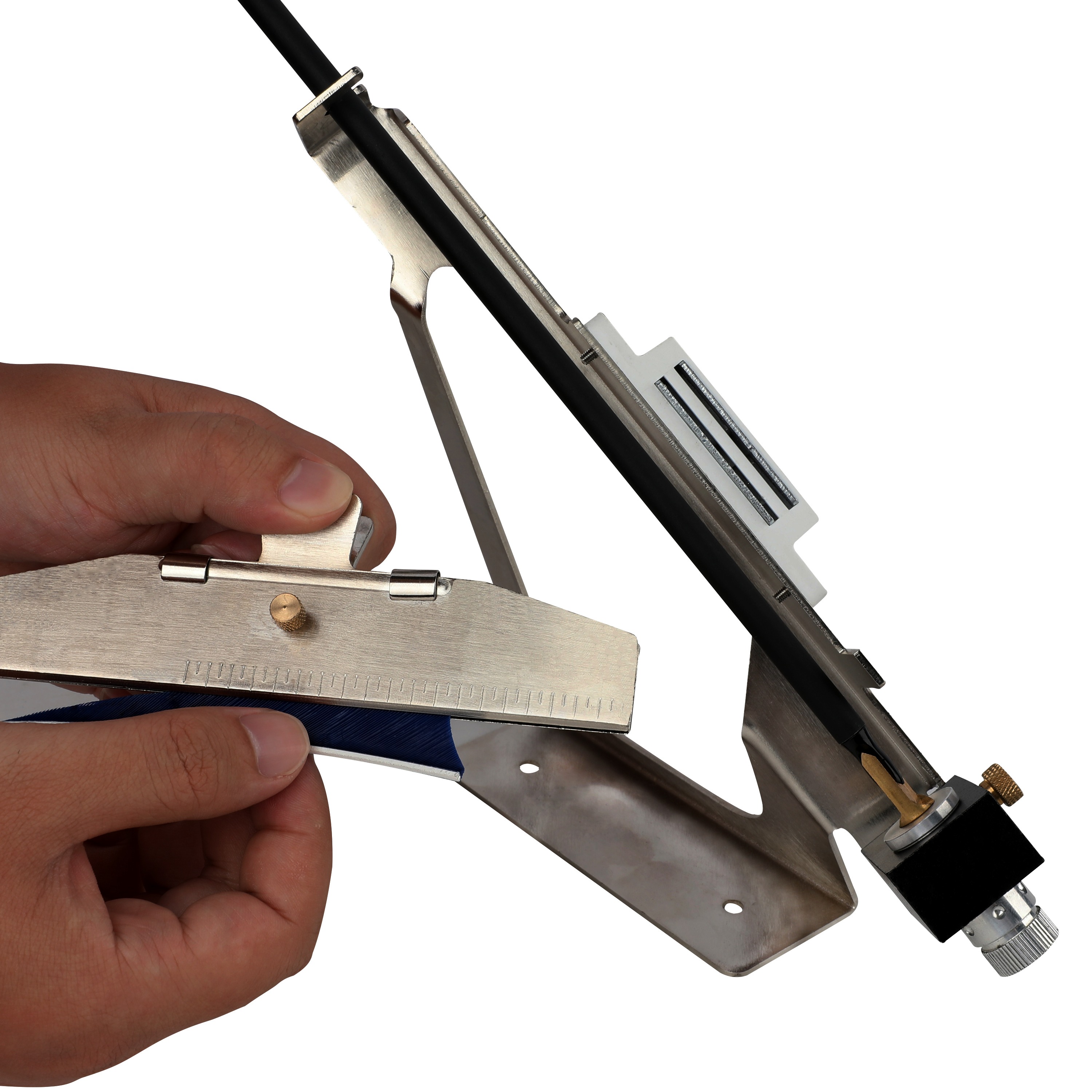 XWED Adjustable Arrow Fletching Jig with Clamp