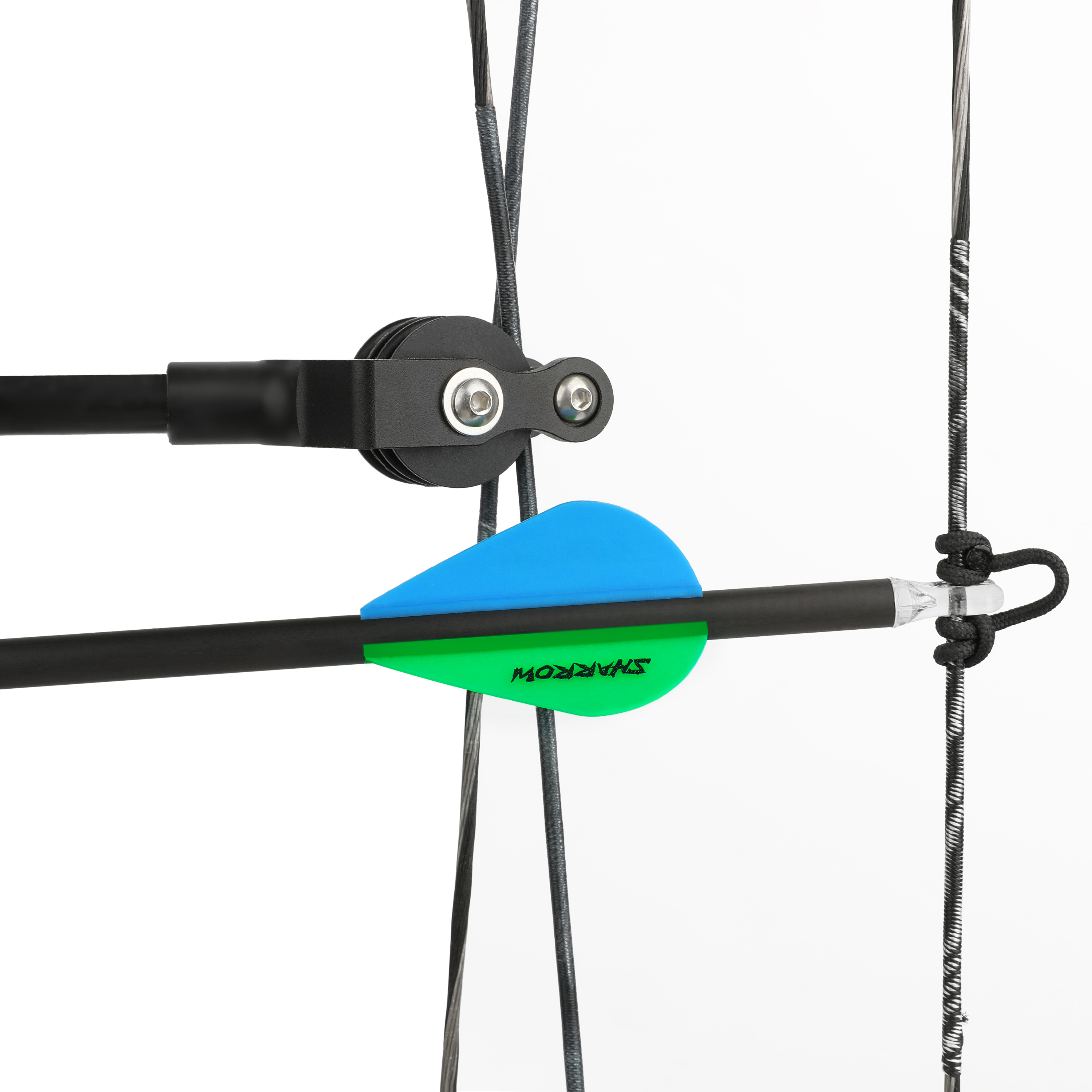 SHARROW 31" Glow-in-the-Dark Pure Carbon Arrows .244" ID Spine 300 350 400 500 600 (12 Pack)