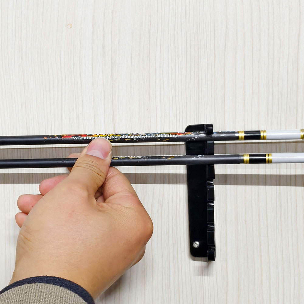 Archery Wall-Mounted Brackets Arrow Holder - 6 Arrows