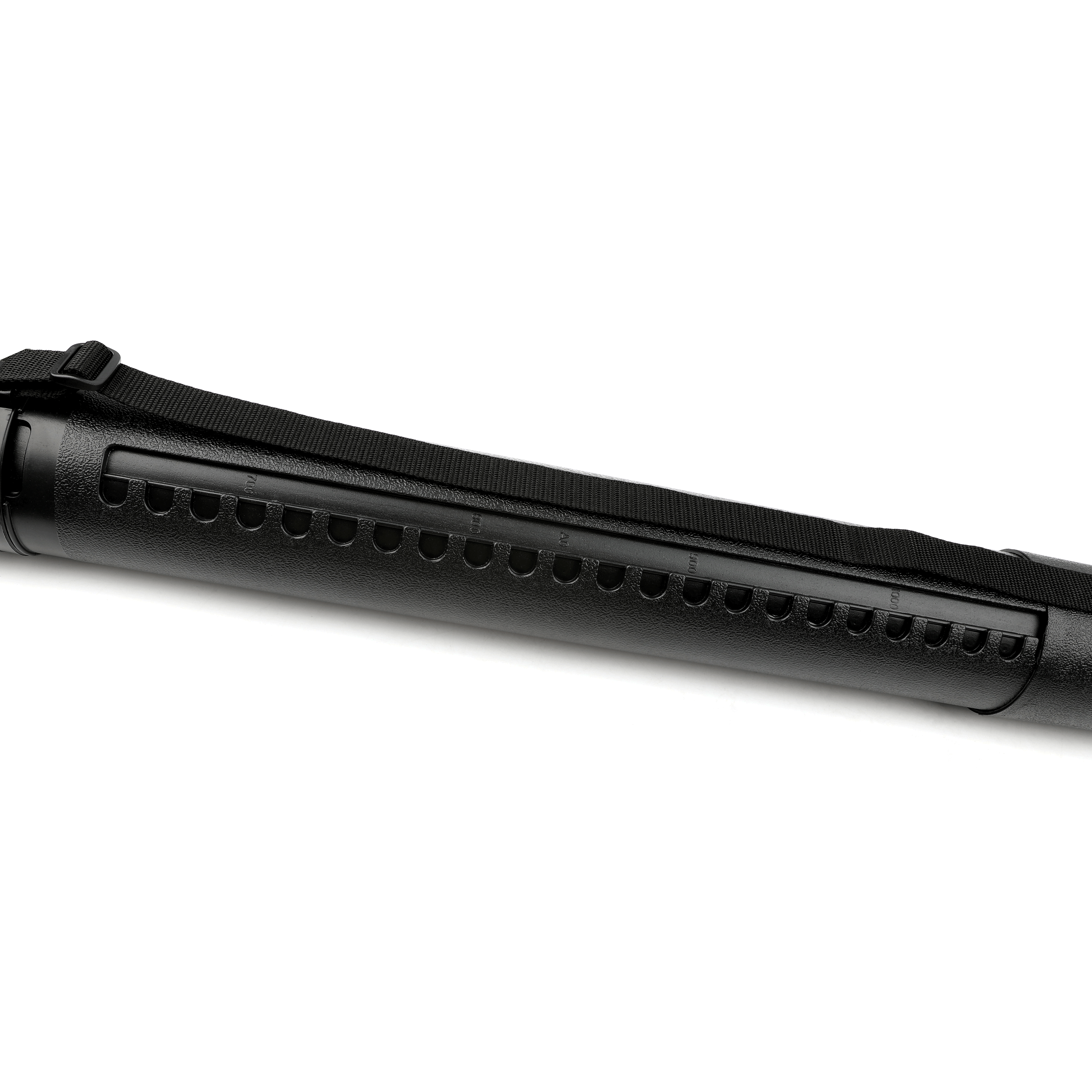 Black PE Telescopic Arrow Tube with Adjustable Strap RH/LH