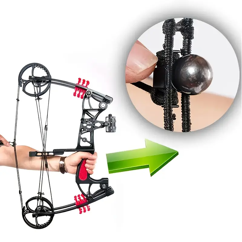 Nighthawk Steel Ball Compound Bow Multi-Purpose Bow Kit 40-65 lbs