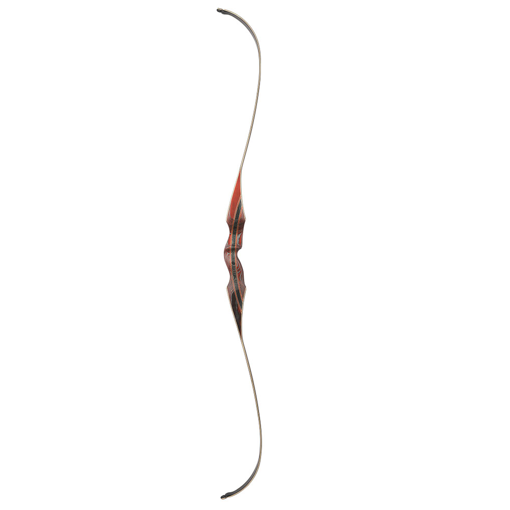 64" Traditional Recurve Bow 30-60lbs Longbow RH Hunting