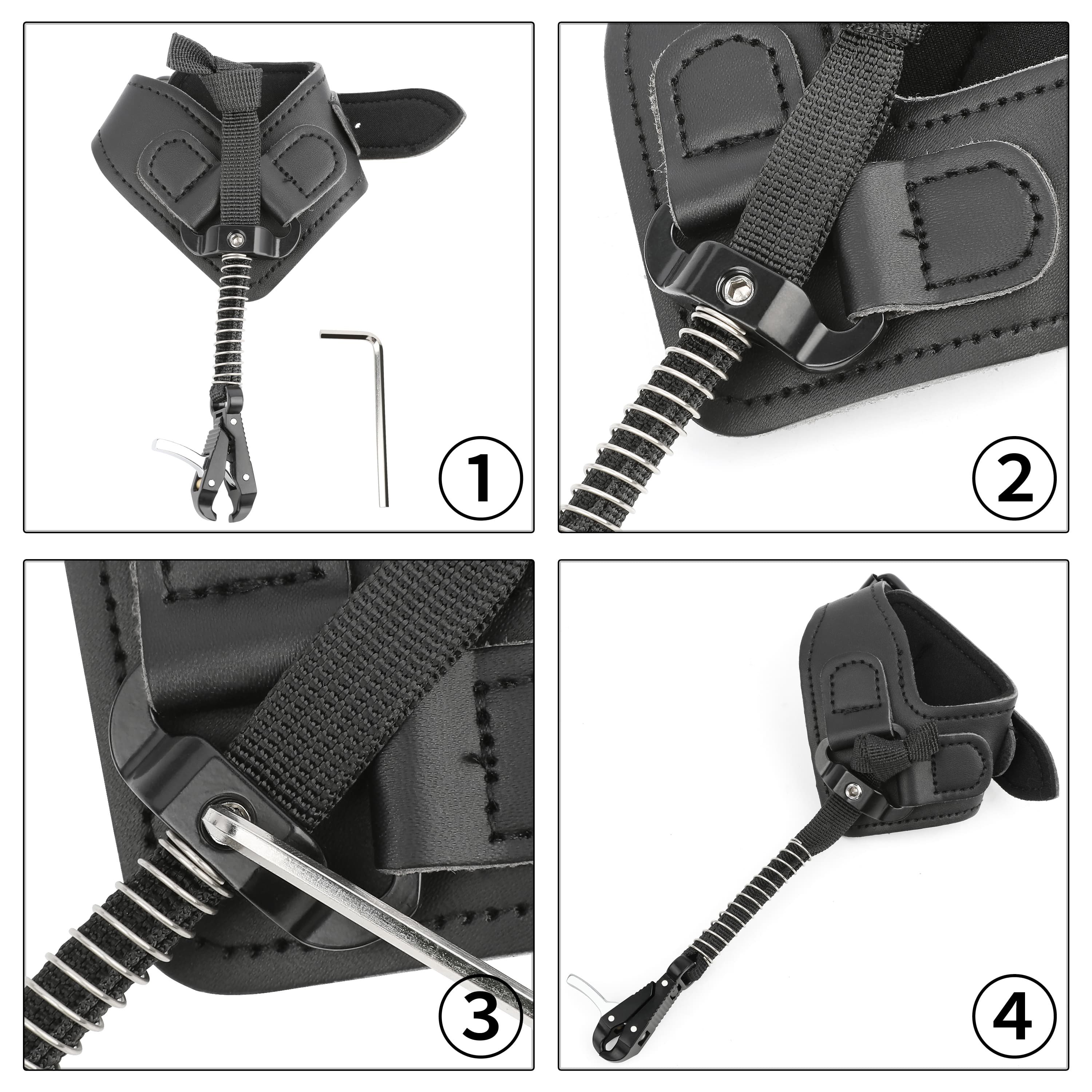 AMEYXGS K3 Index Finger Release Archery Compound Bow Wrist Release-CHN Archery