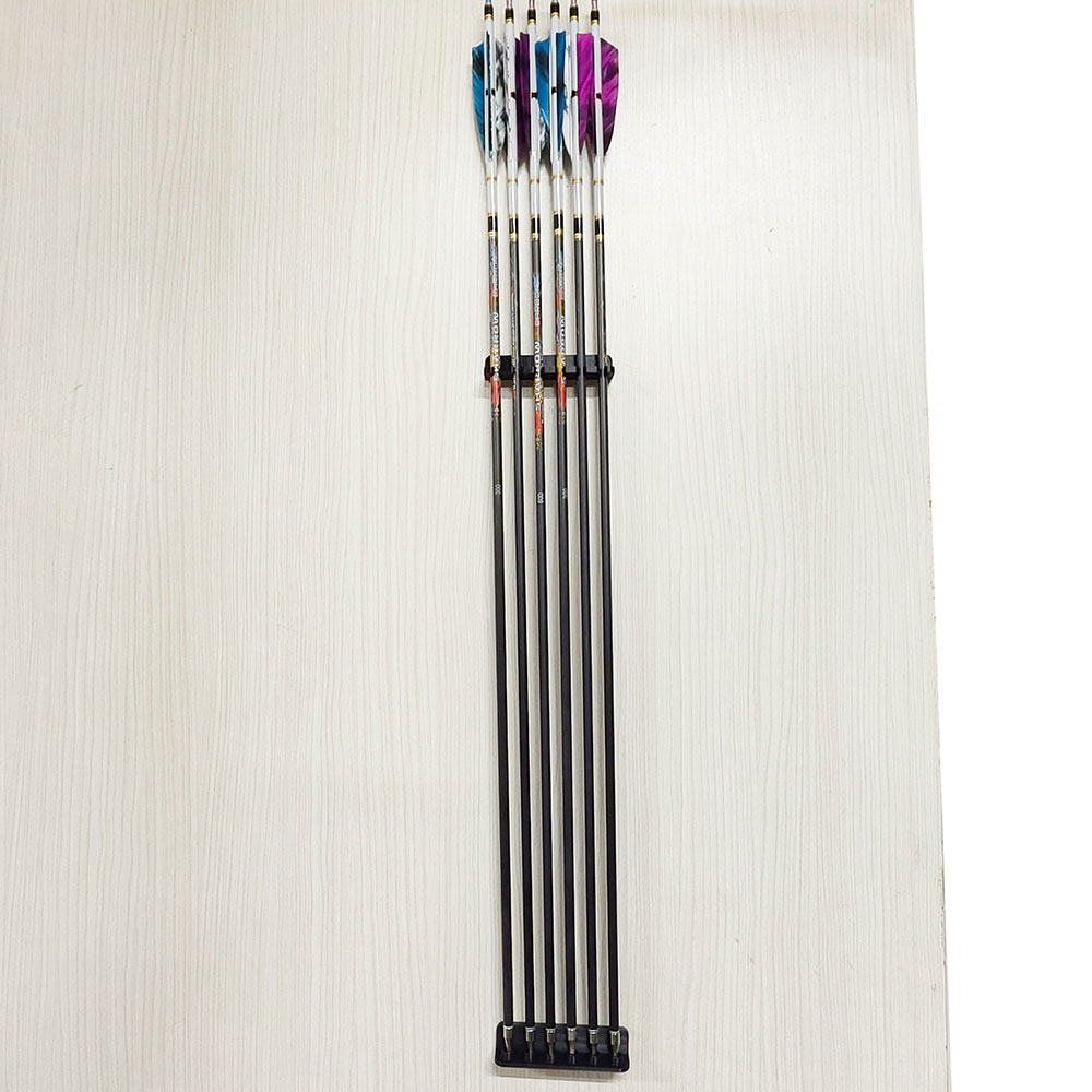 Archery Wall-Mounted Brackets Arrow Holder - 6 Arrows