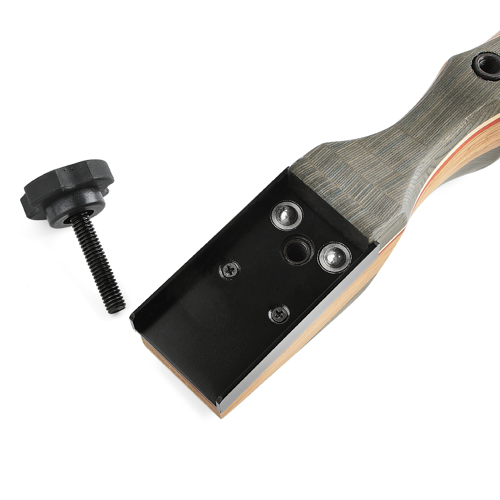 62" Takedown Recurve Bow, 50lbs High-Density Wood Hunting Bow