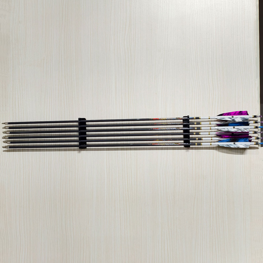 Archery Wall-Mounted Brackets Arrow Holder - 6 Arrows