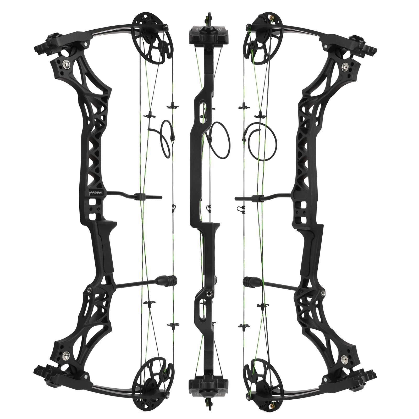 JUNXING M129 Compound Bow 30-70 lbs Hunting Kit for Adult RH
