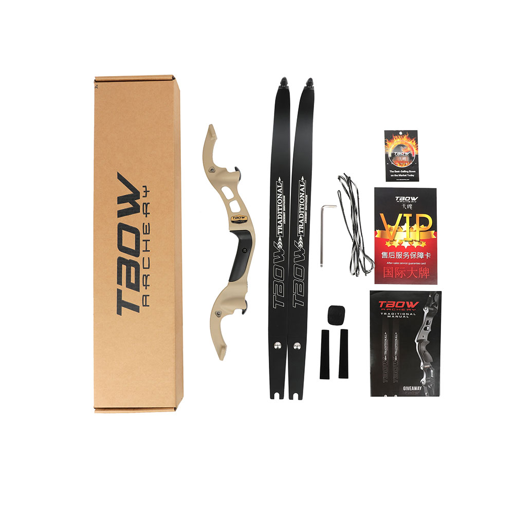 TBOW B3 Traditional Hunting Recurve Bow 25-60 lbs