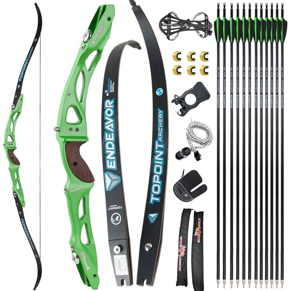 TOPOINT ENDEAVOR R10 66" 68" 70" ILF Recurve Bow Target Bow 16-44# @28"