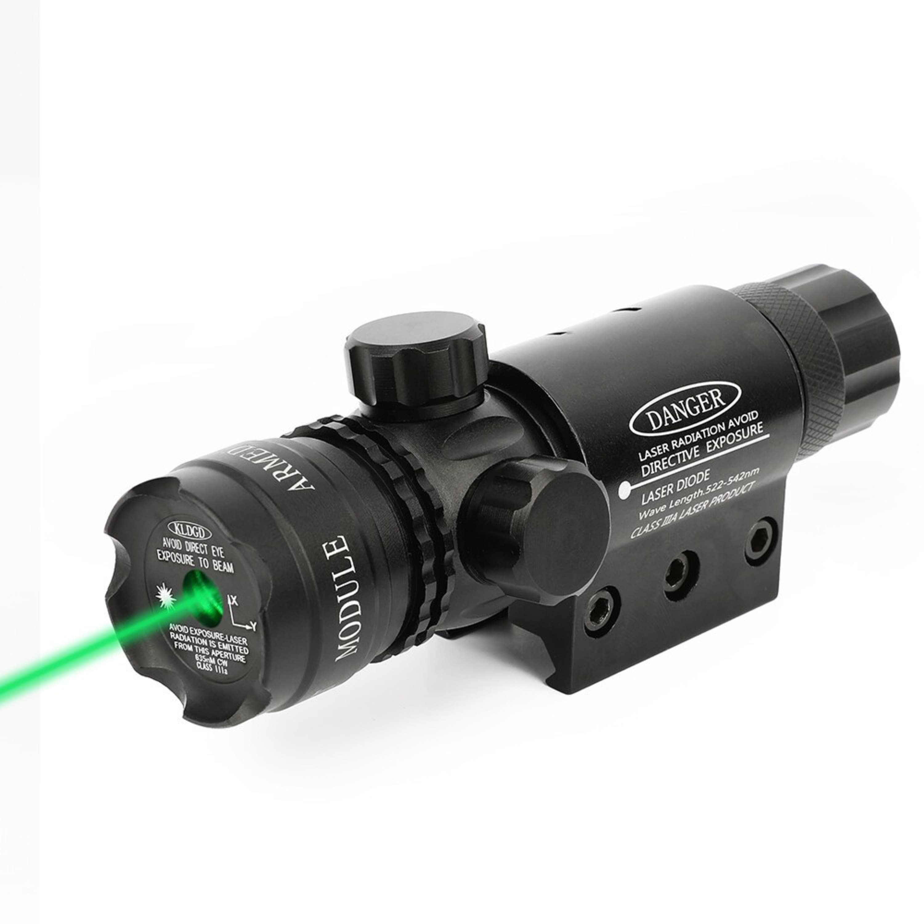 Archery Green Laser Sight with 20mm Rail Mount for Hunting
