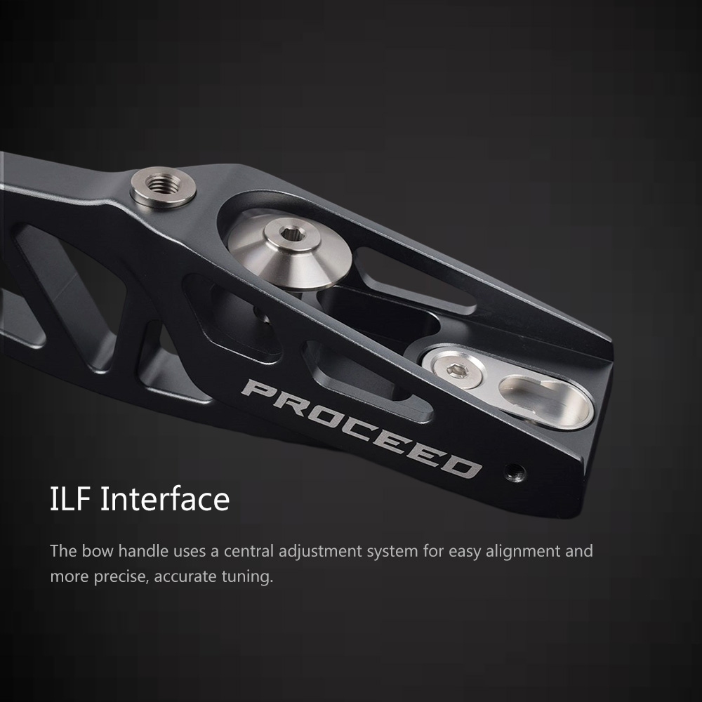 NIKA ET-12 25" Protoss ILF Olympic Recurve Riser RH LH