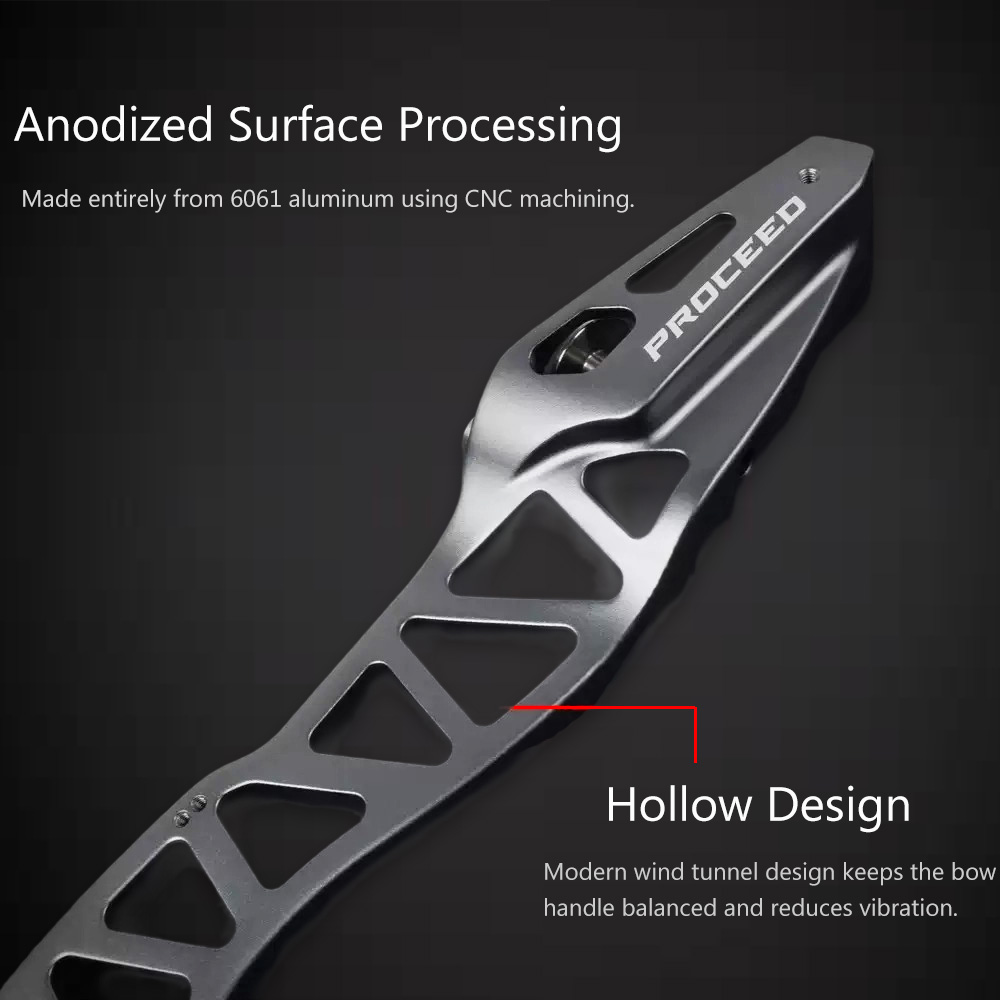 NIKA ET-12 25" Protoss ILF Olympic Recurve Riser RH LH