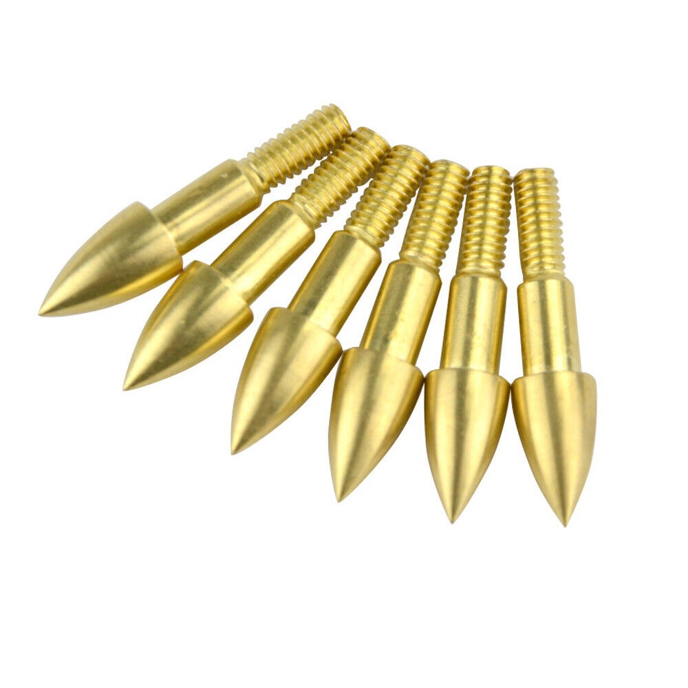 12X Hunting Broadheads Arrowheads 150/100 gr Screw Point Archery Hunting 