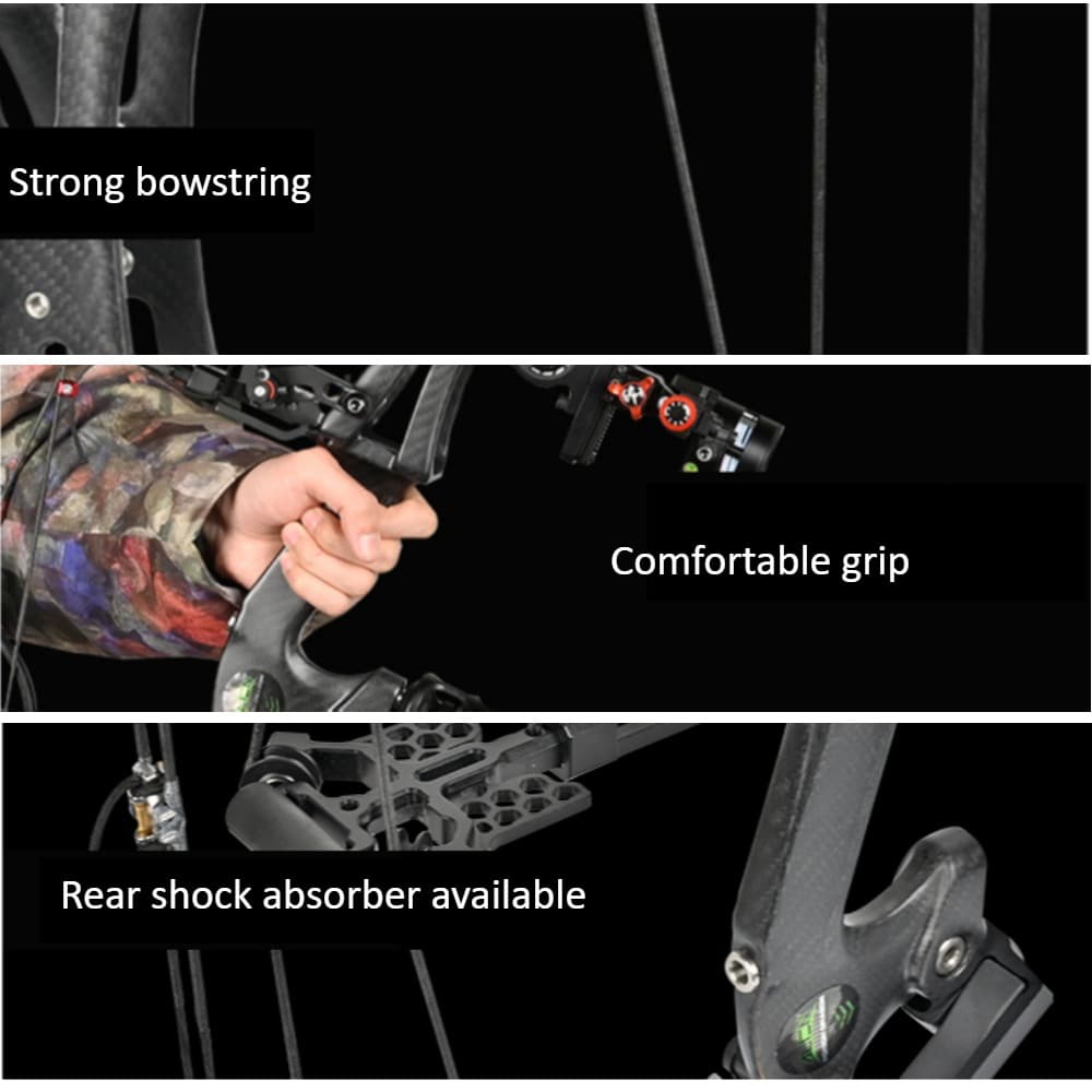 ALIEN Short Axis Ball Bearing Bow Compound Bow for Small Game