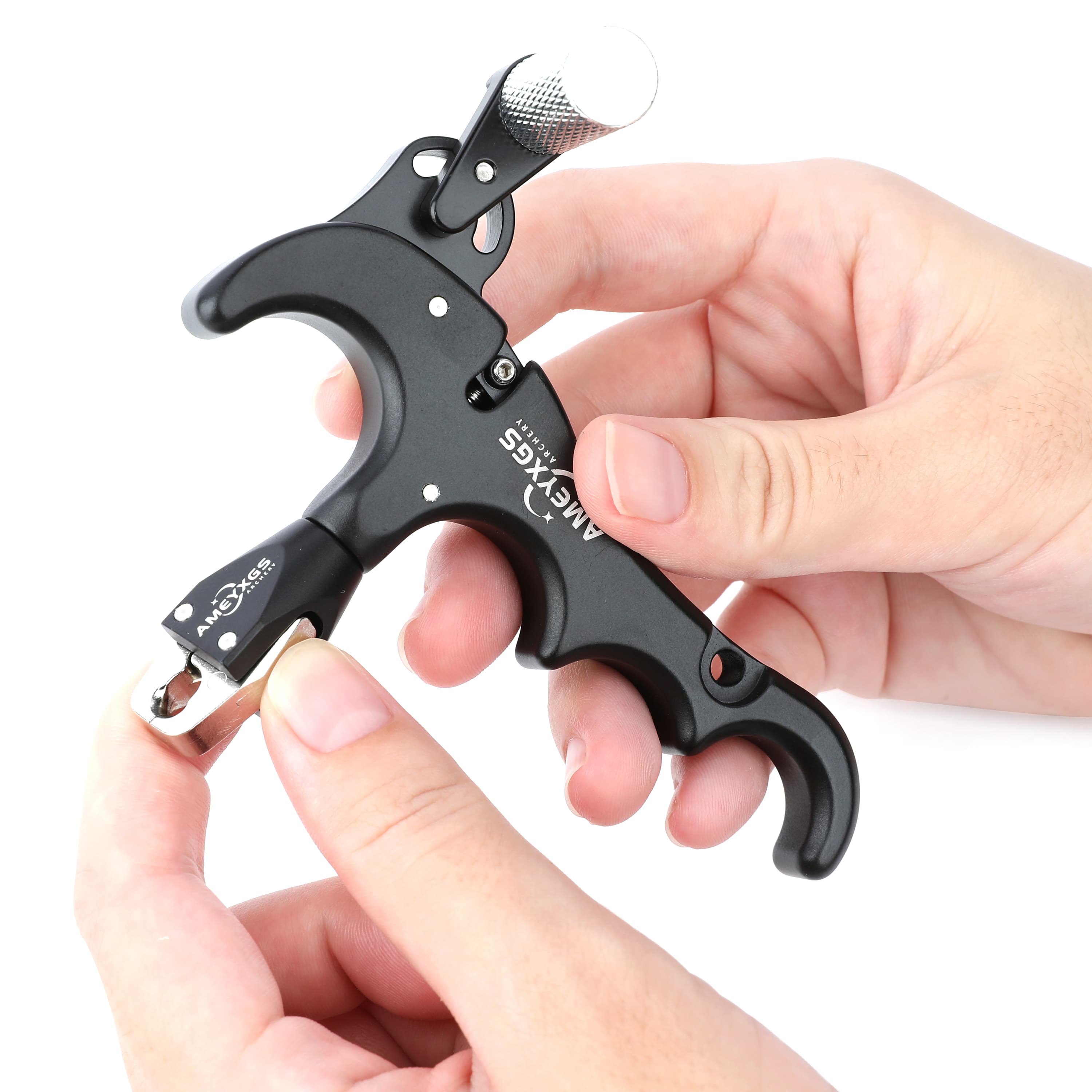 AMEYXGS 4 Finger Thumb Release for Archery