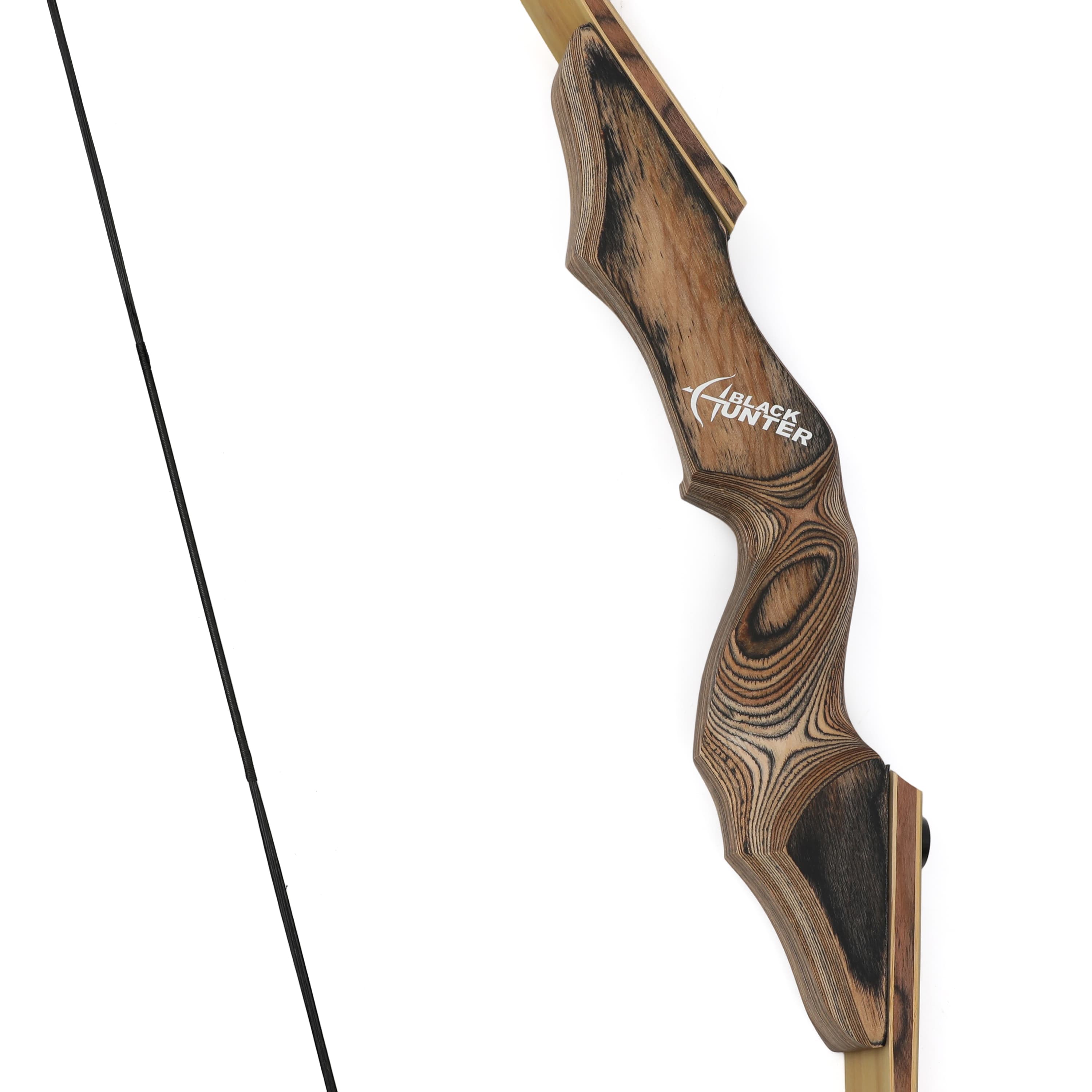 [Copy]BLACK HUNTER 60" Traditional Longbow Takedown 20-60lbs RH/LH