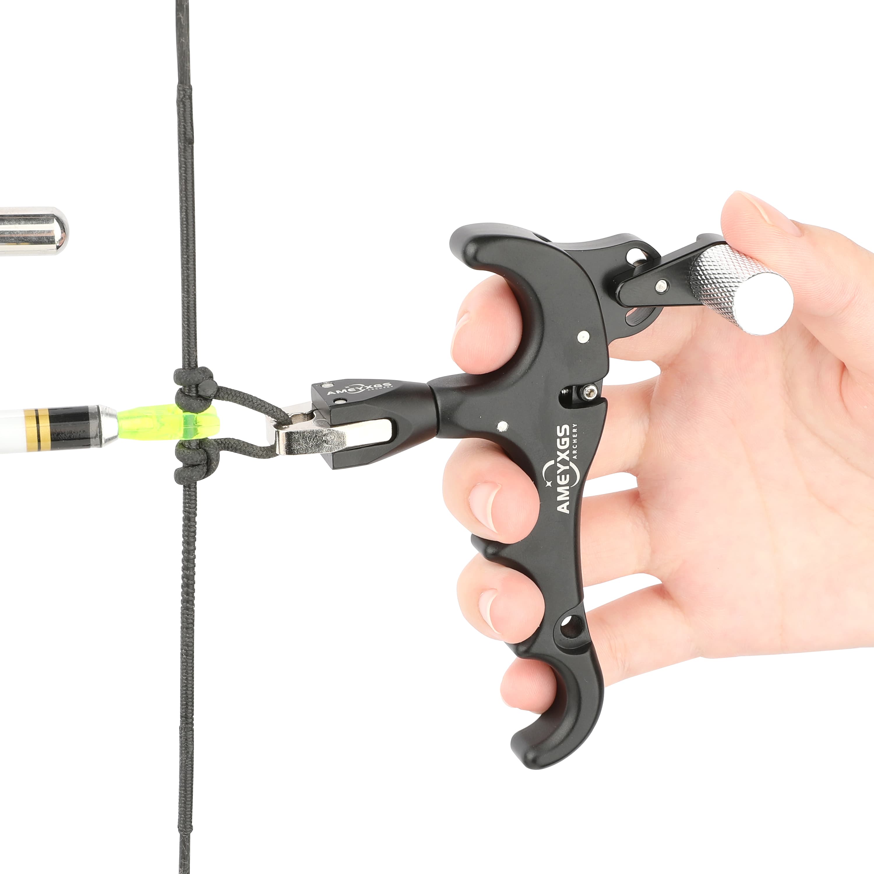 AMEYXGS 4 Finger Thumb Release for Archery