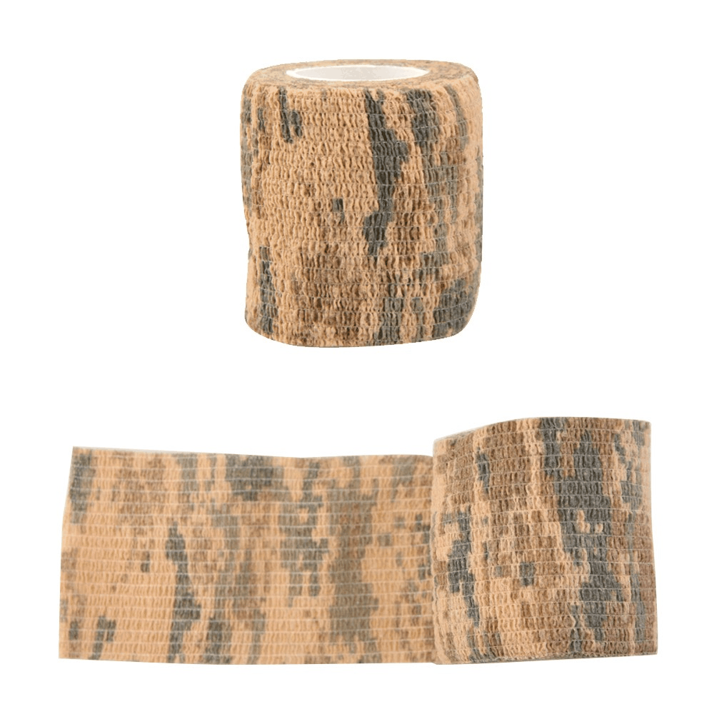 Camo Tape Self-Adhesive Wrap for Archery & Shooting Gear (3 Rolls)